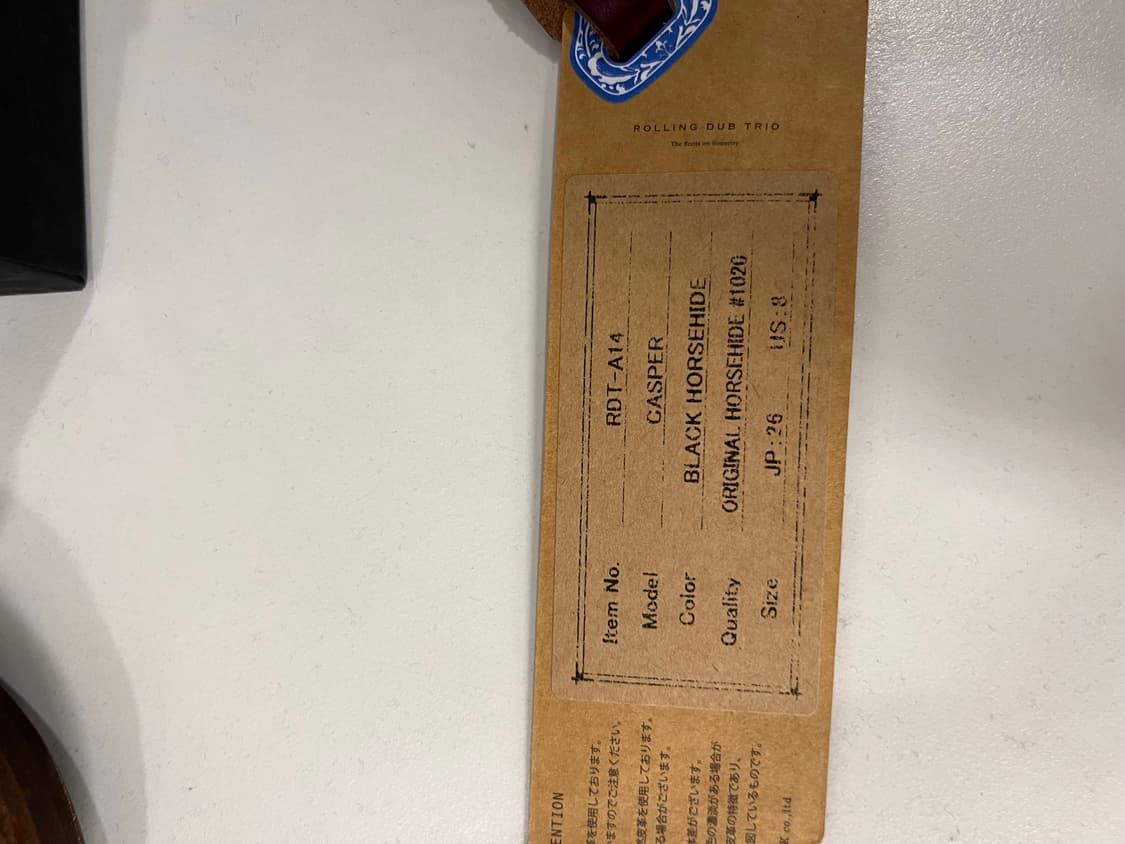 롤링덥트리오 캐스퍼 홀스하이드 8 사이즈 상품이미지5