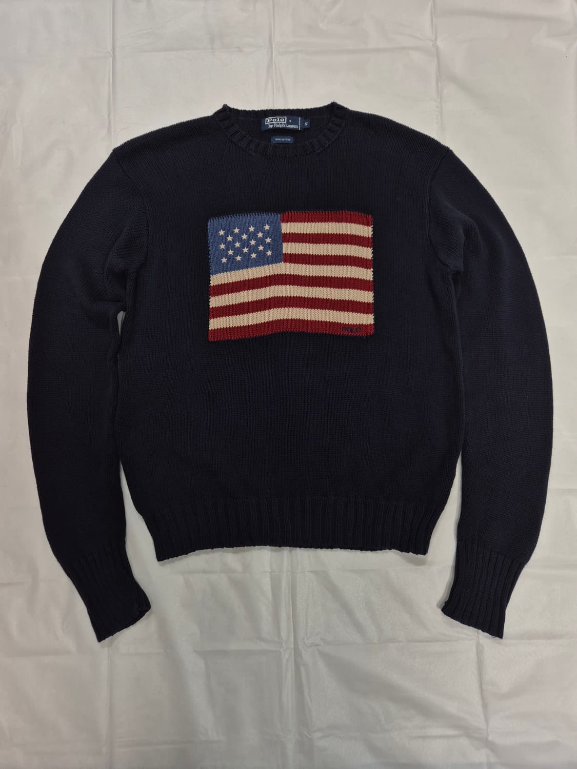 폴로 성조기 니트 상품이미지1