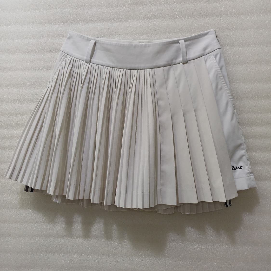 타이틀리스트 골프 여름 플리츠 랩 스커트 반바지 27 흰색 사랑봉봉 상품이미지1