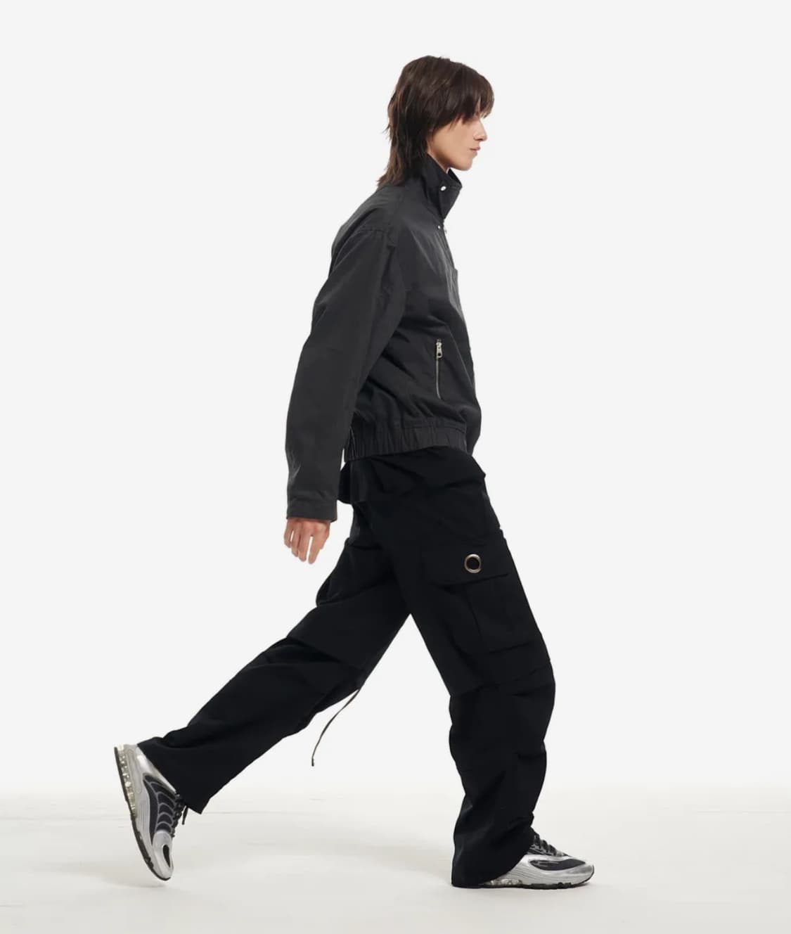 에드오프 아일렛 포켓 카고 와이드 팬츠 상품이미지9