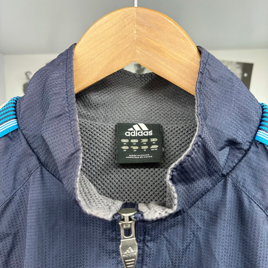 (M) 아디다스 올드스쿨 사이드라인 바람막이 자켓 상품이미지5