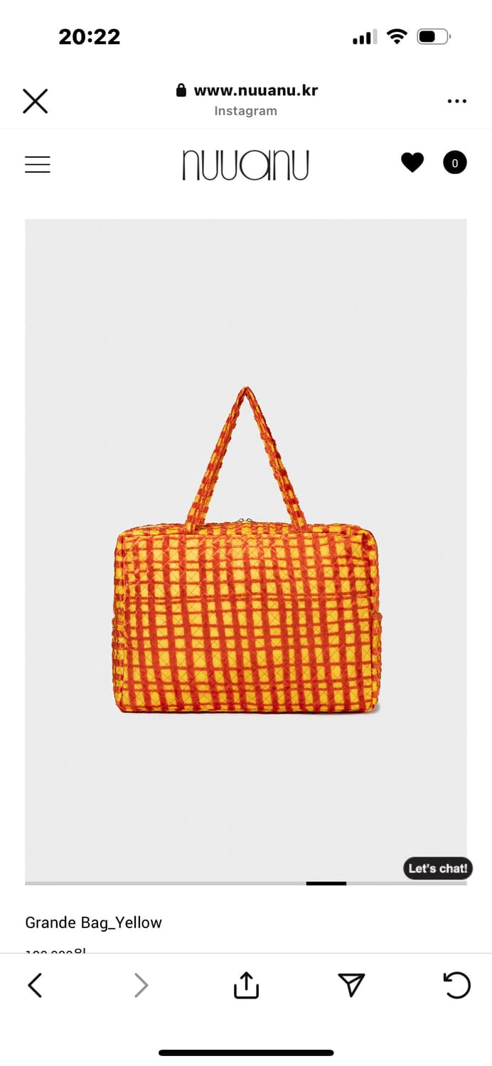 누아누 체크퀄팅 토트백 상품이미지4