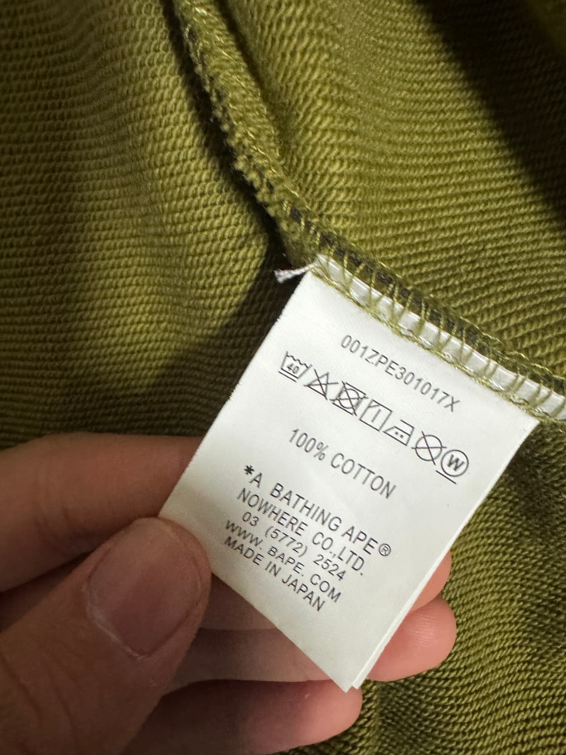 베이프 후드집업 라지 상품이미지3