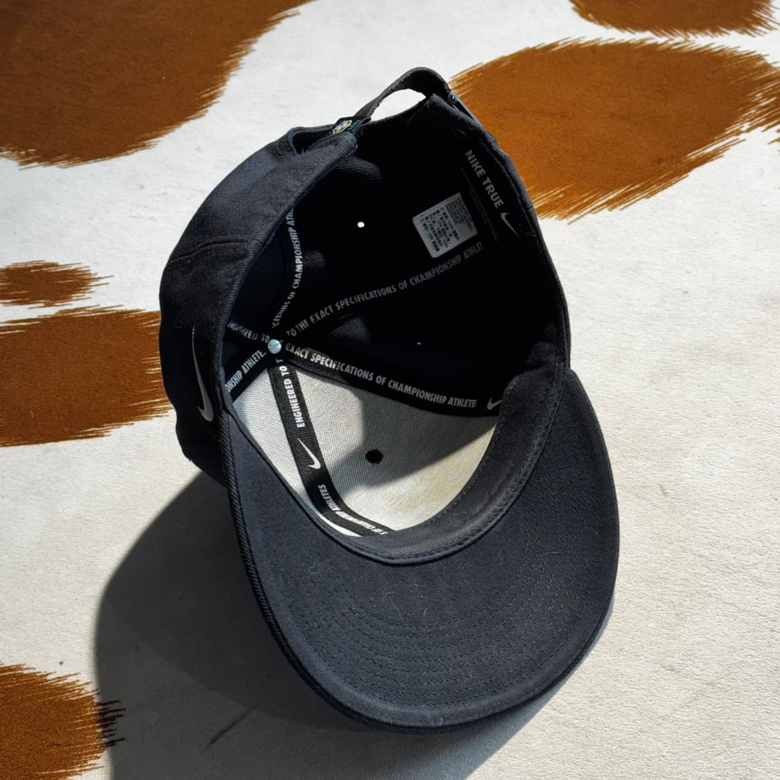 나이키 브라질 레더스트랩 스냅백 블랙 (OS) 상품이미지7