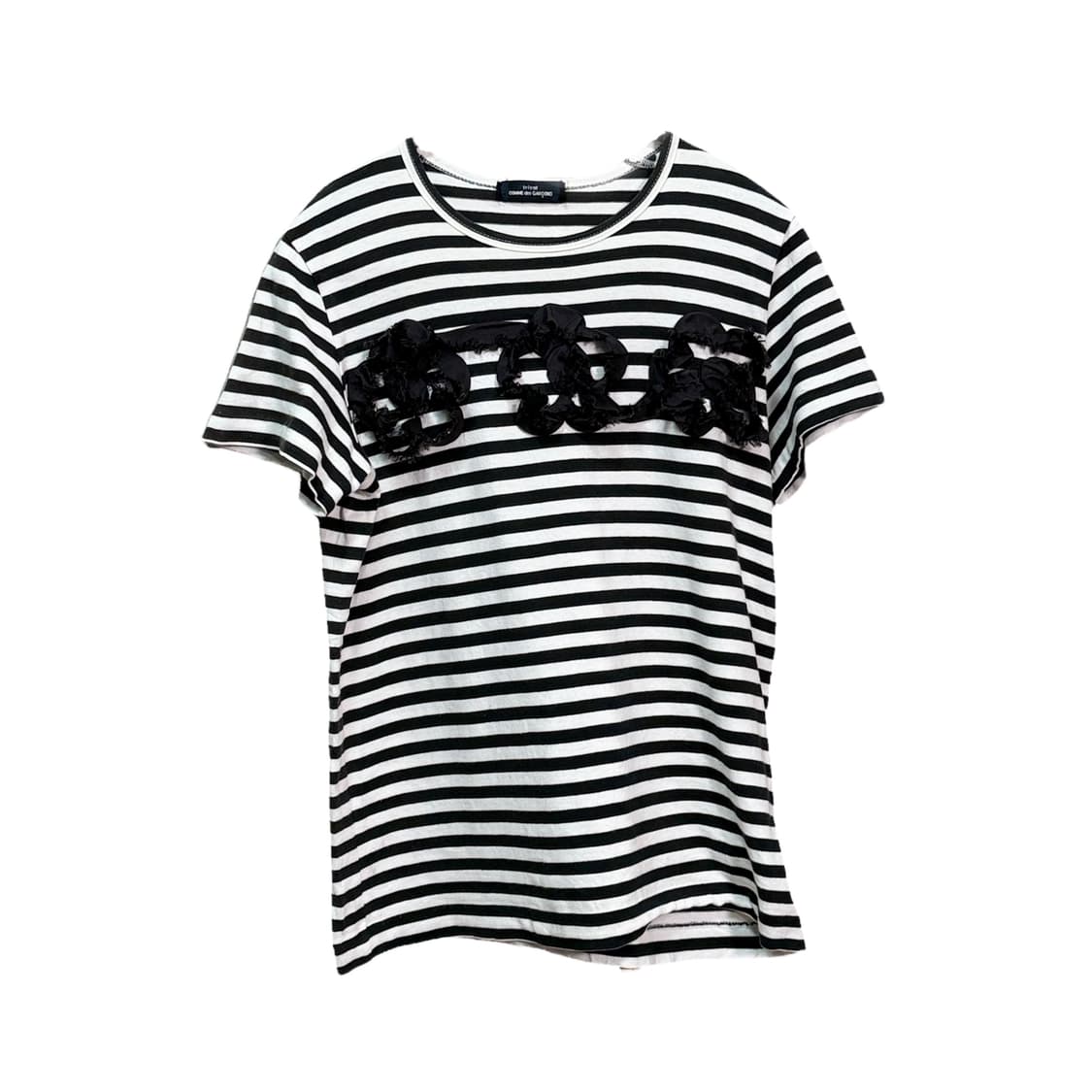 tricot CommedesGarcons Stripe Ruffle top 상품이미지1