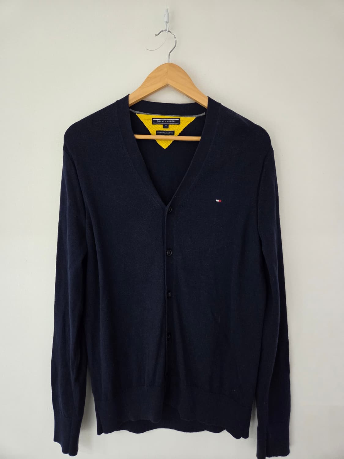 타미힐피거 프리미엄 울 네이비 가디건(100사이즈) 상품이미지2