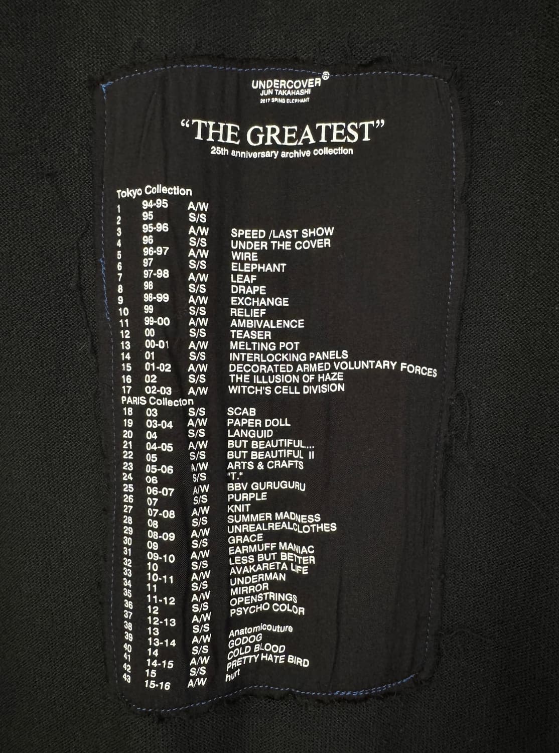 UNDERCOVER 언더커버 리버시블 패치 울 가디건 F 상품이미지7