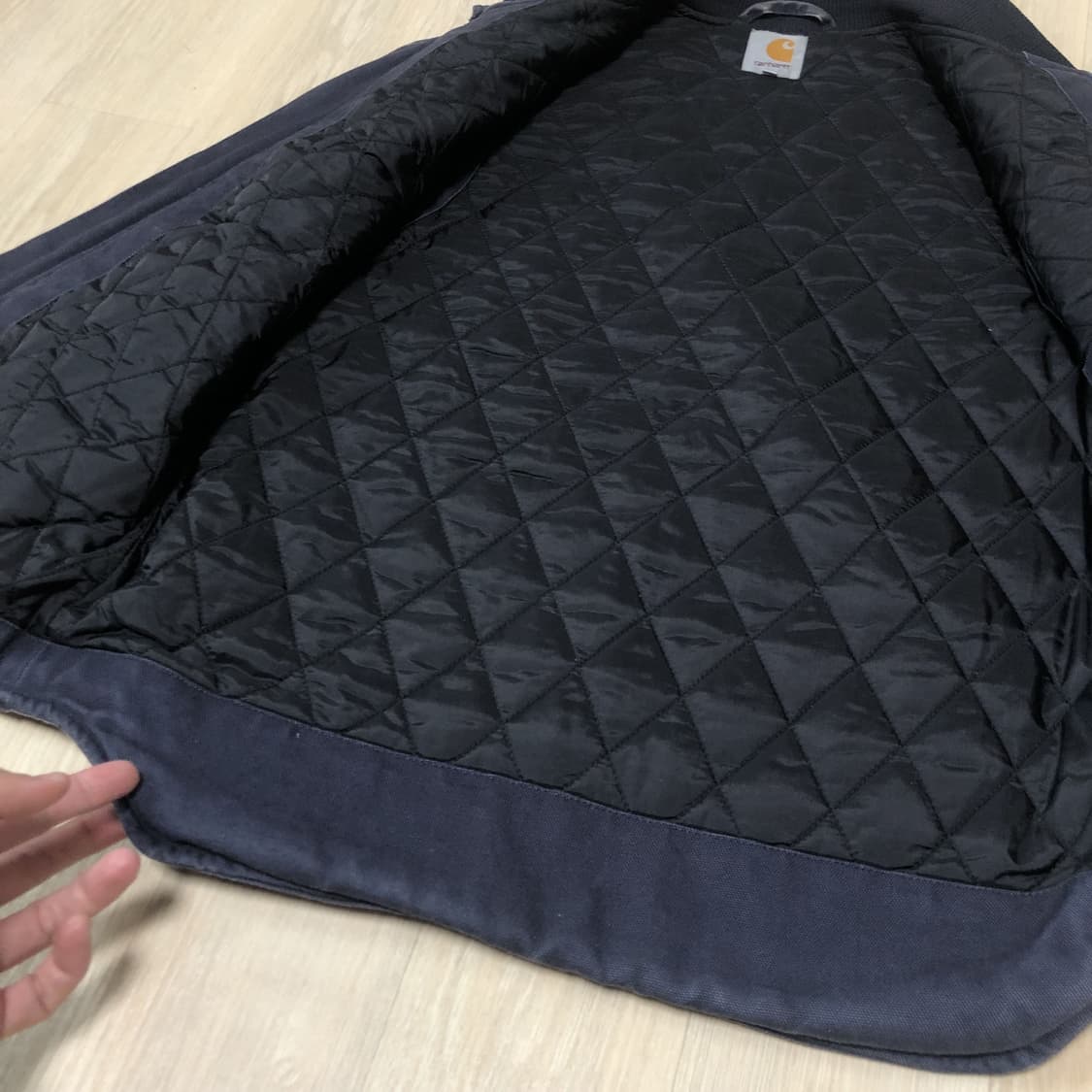 (M) 칼하트 Carhartt 덕캔버스 신슐레이트 베스트 조끼 네이비 상품이미지8