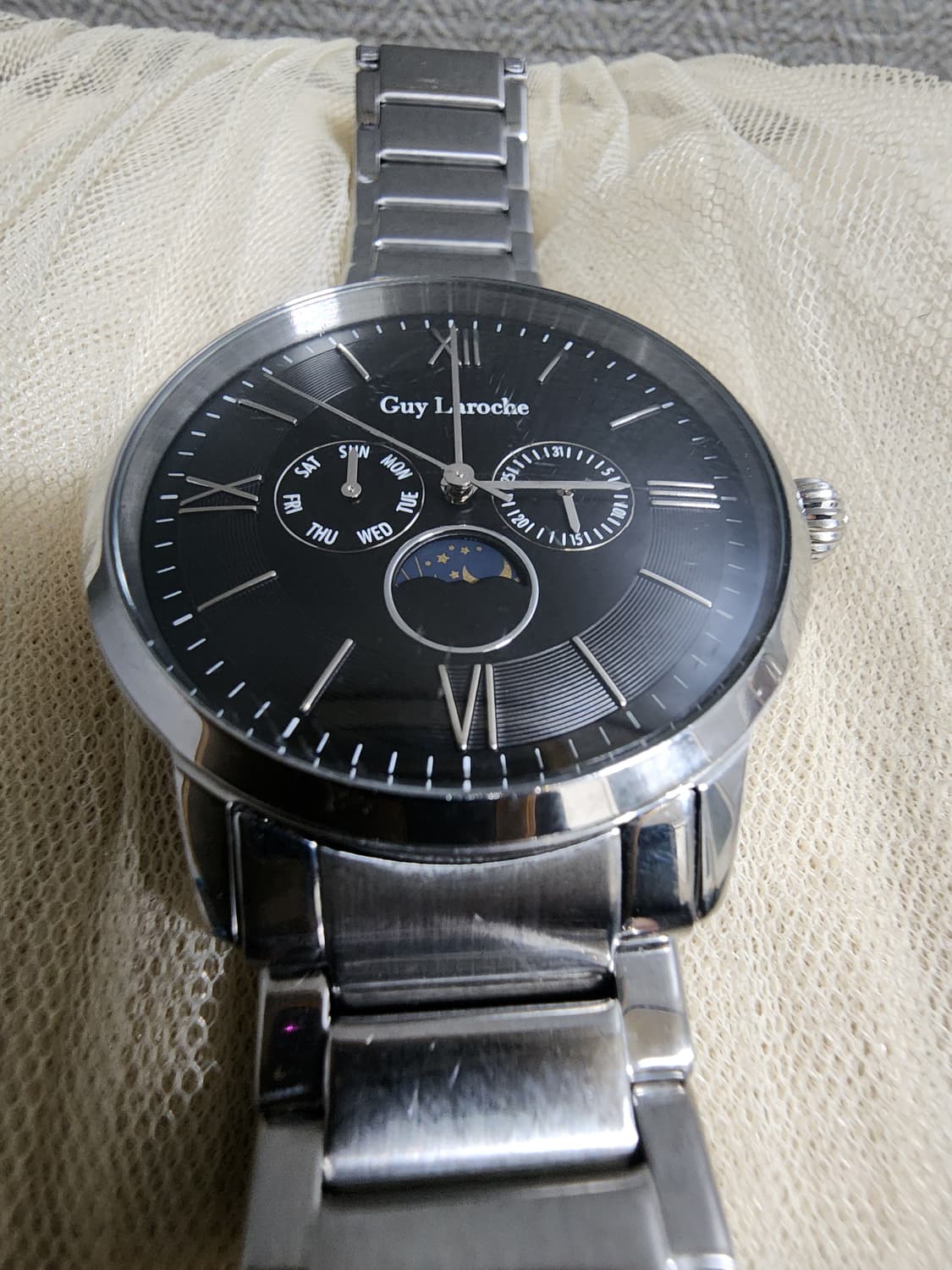 기라로쉬 문페이즈 메탈 시계 상품이미지8