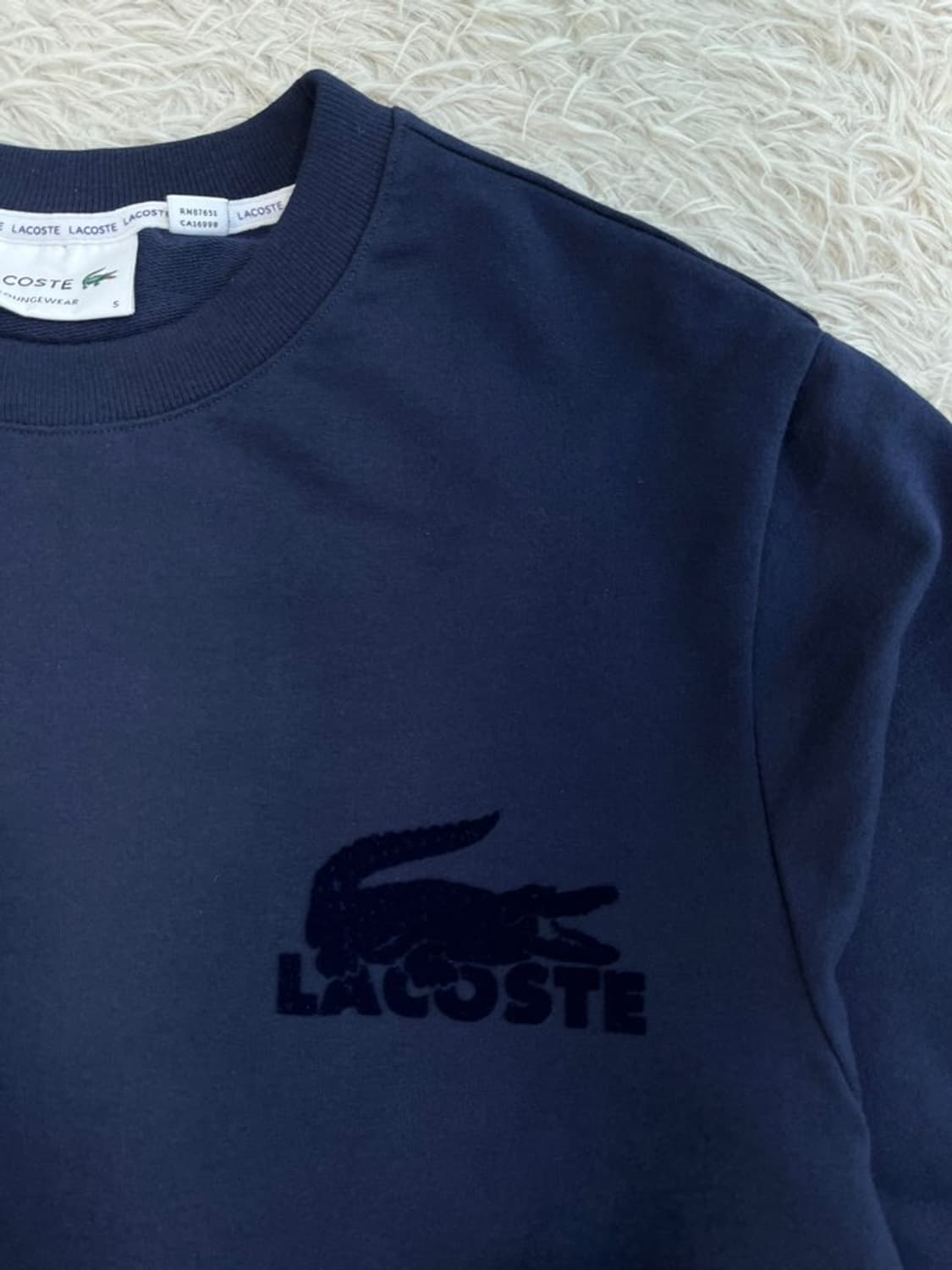 라코스테 슬림핏 맨투맨/#551 상품이미지2