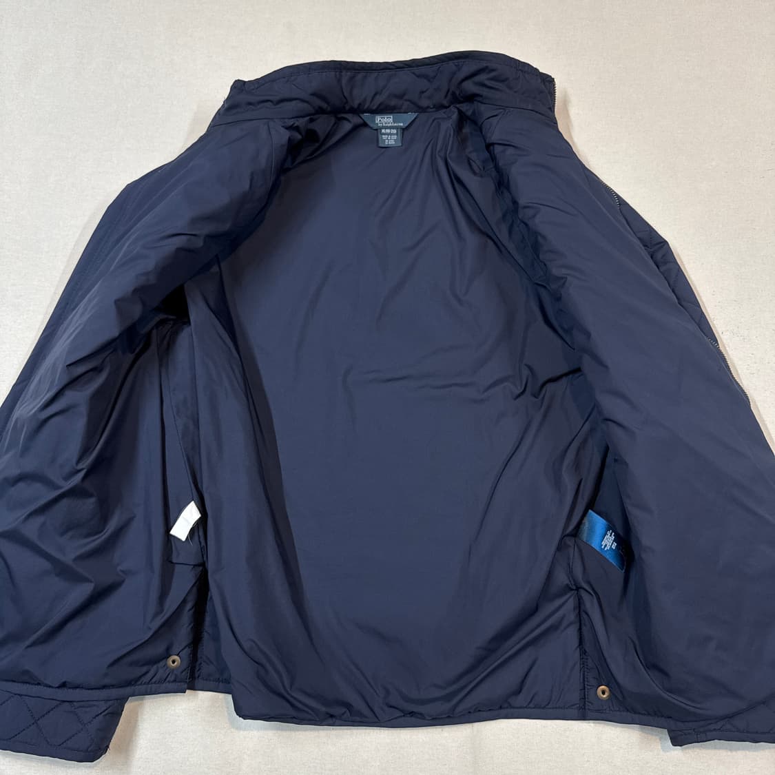 M) 폴로 랄프로렌 클래식 다이아몬드 네이비 퀼팅 자켓 상품이미지6