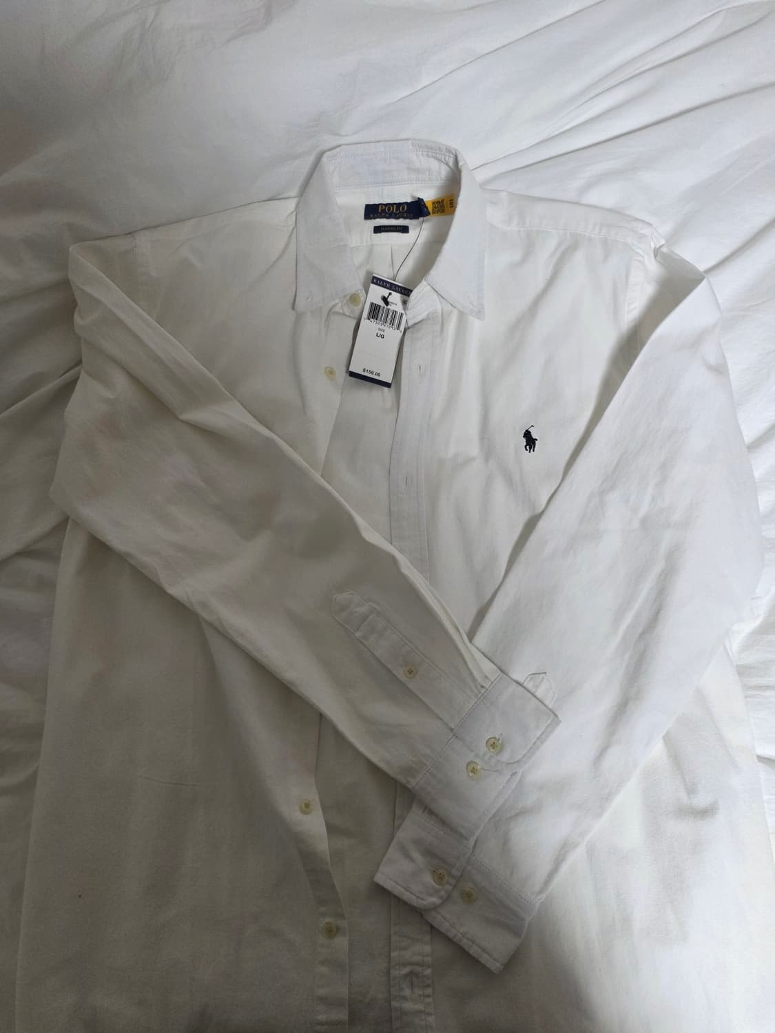 폴로 화이트 와이셔츠 상품이미지2