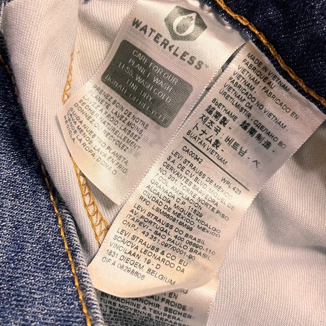 리바이스 511 데님팬츠 W31 L32 상품이미지5