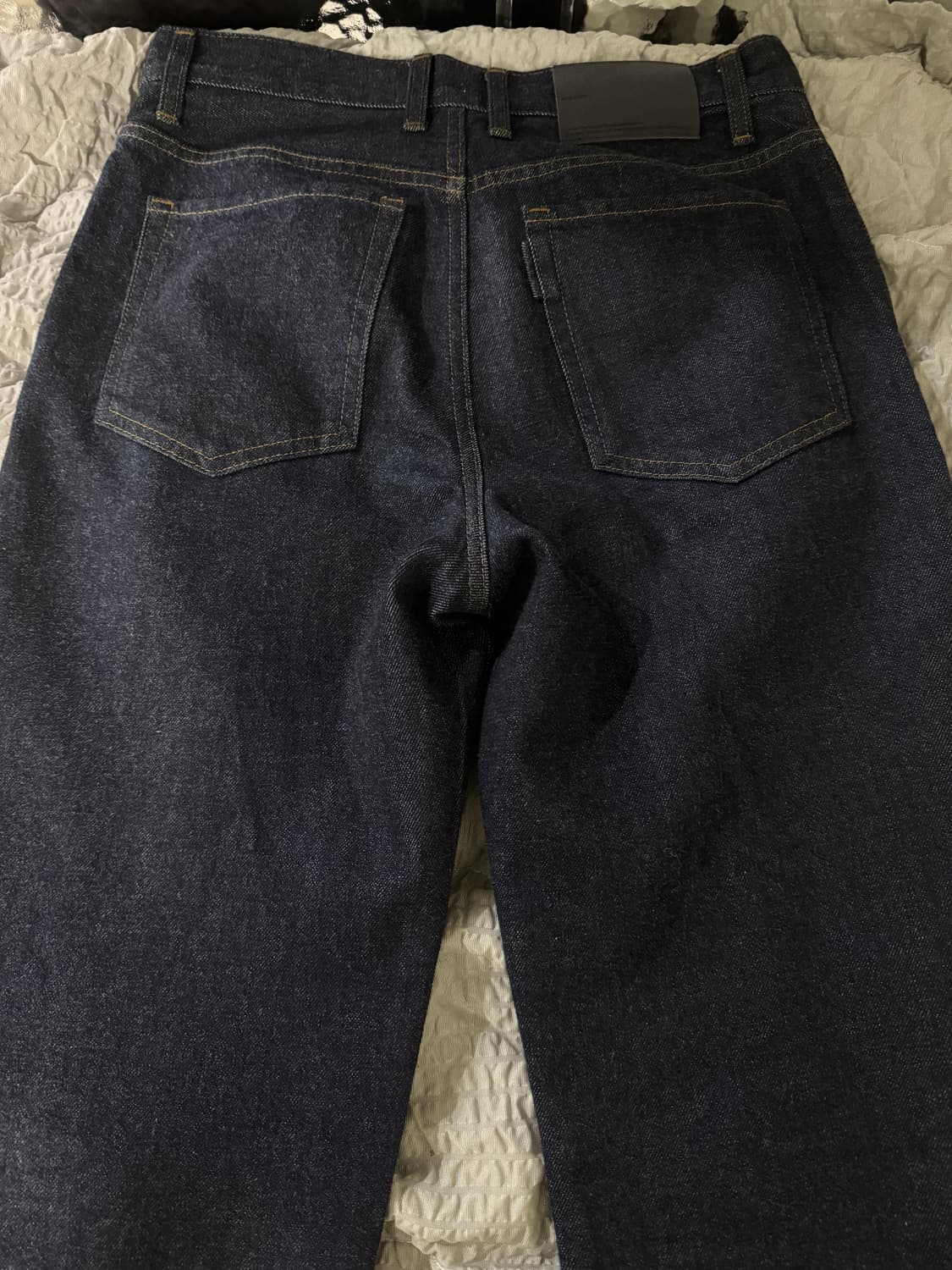 포터리 원워시드 스트레이트 데님 블루2 0사이즈 상품이미지6