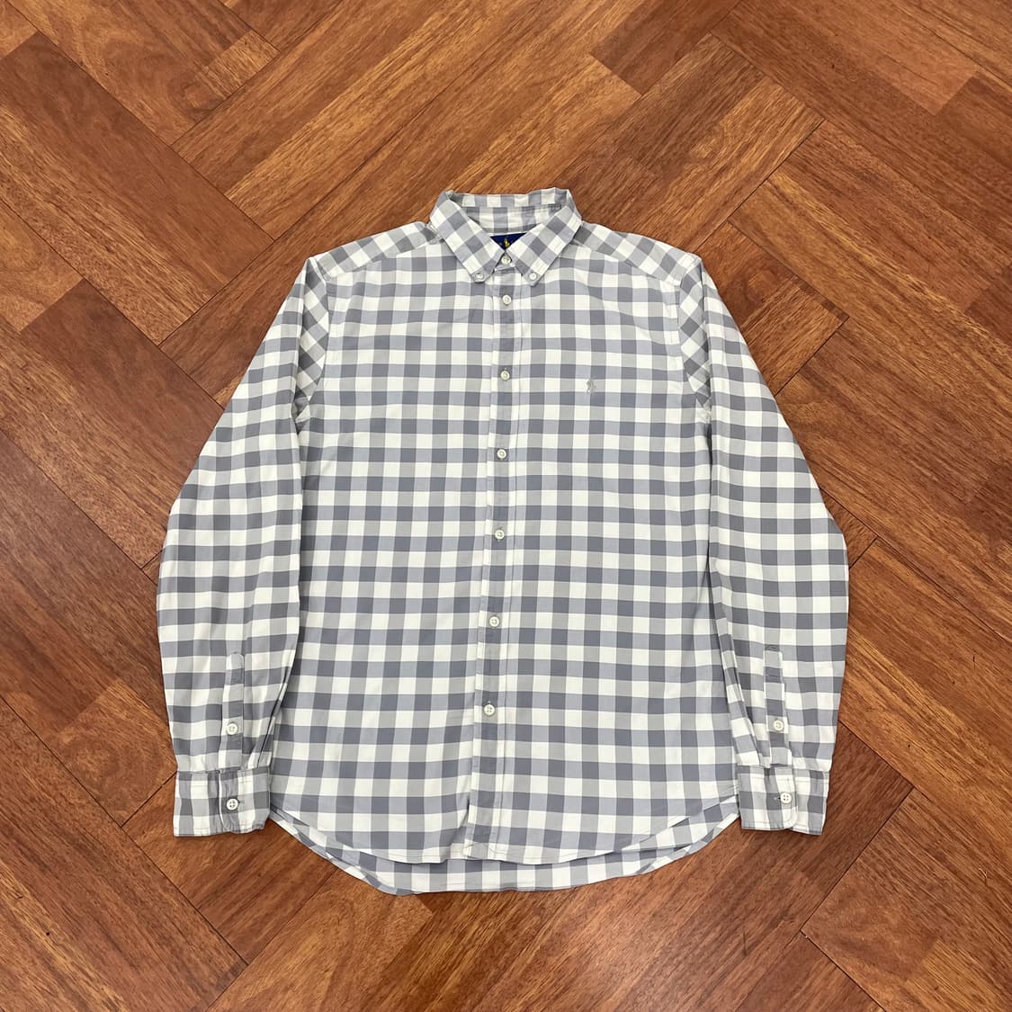 폴로 깅엄 셔츠 상품이미지1