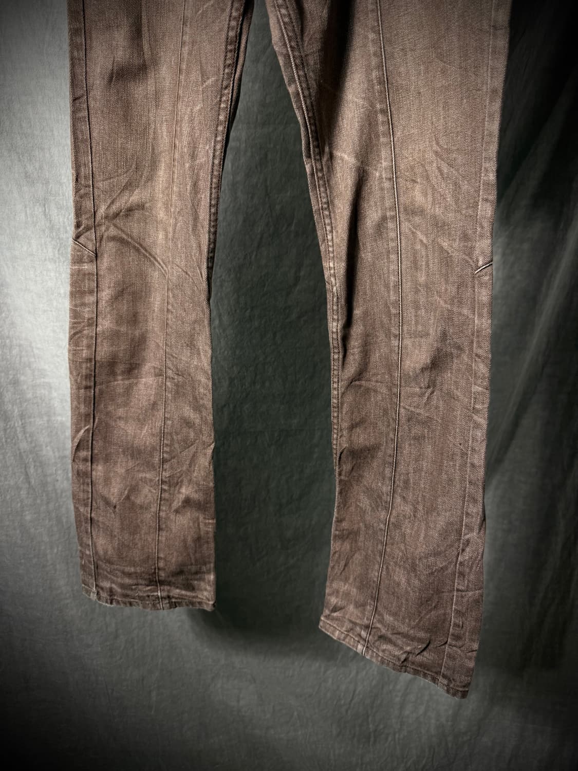 Semantic Design Brown Bootcut Pants 상품이미지3