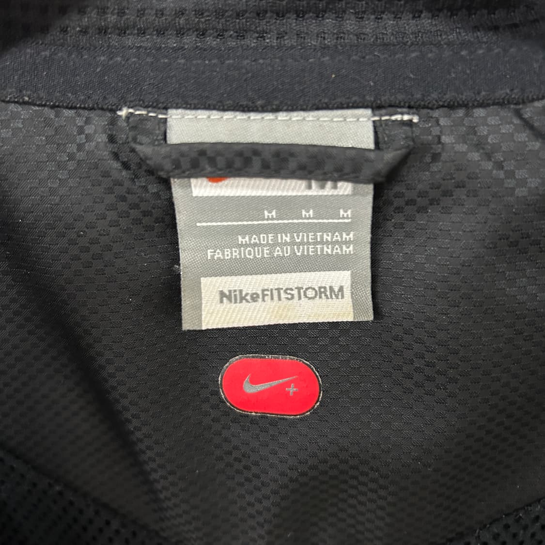 00s 나이키 스우시 로고 투웨이 바람막이 블랙 상품이미지8