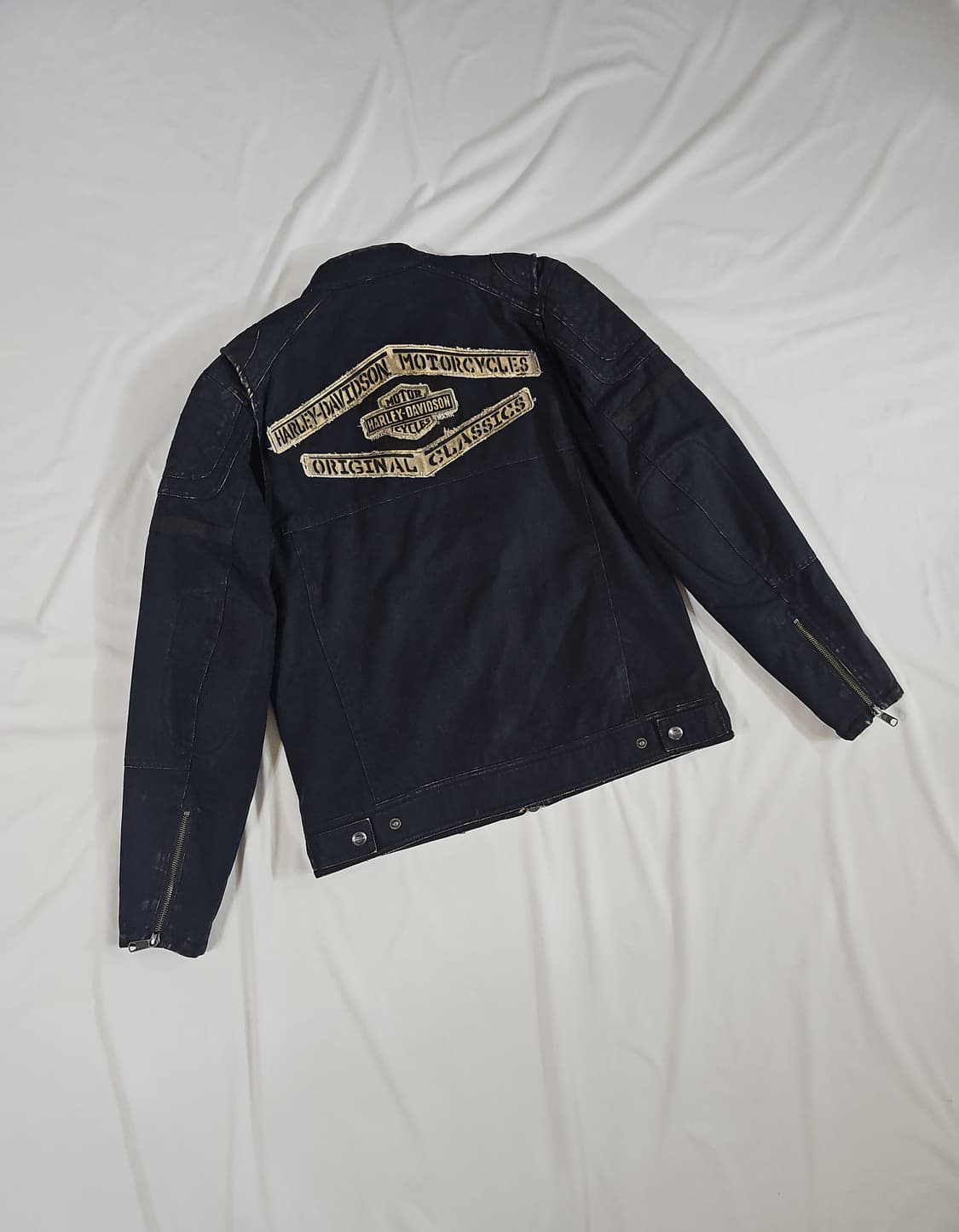 [s] 할리데이비슨 블랙 워싱 자켓 상품이미지4