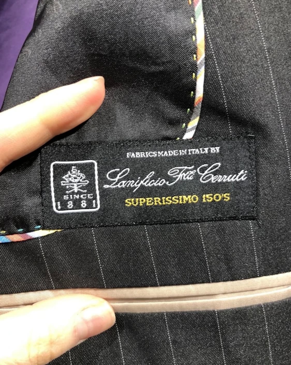 [9905]Paul Smith black striped blazer 상품이미지4