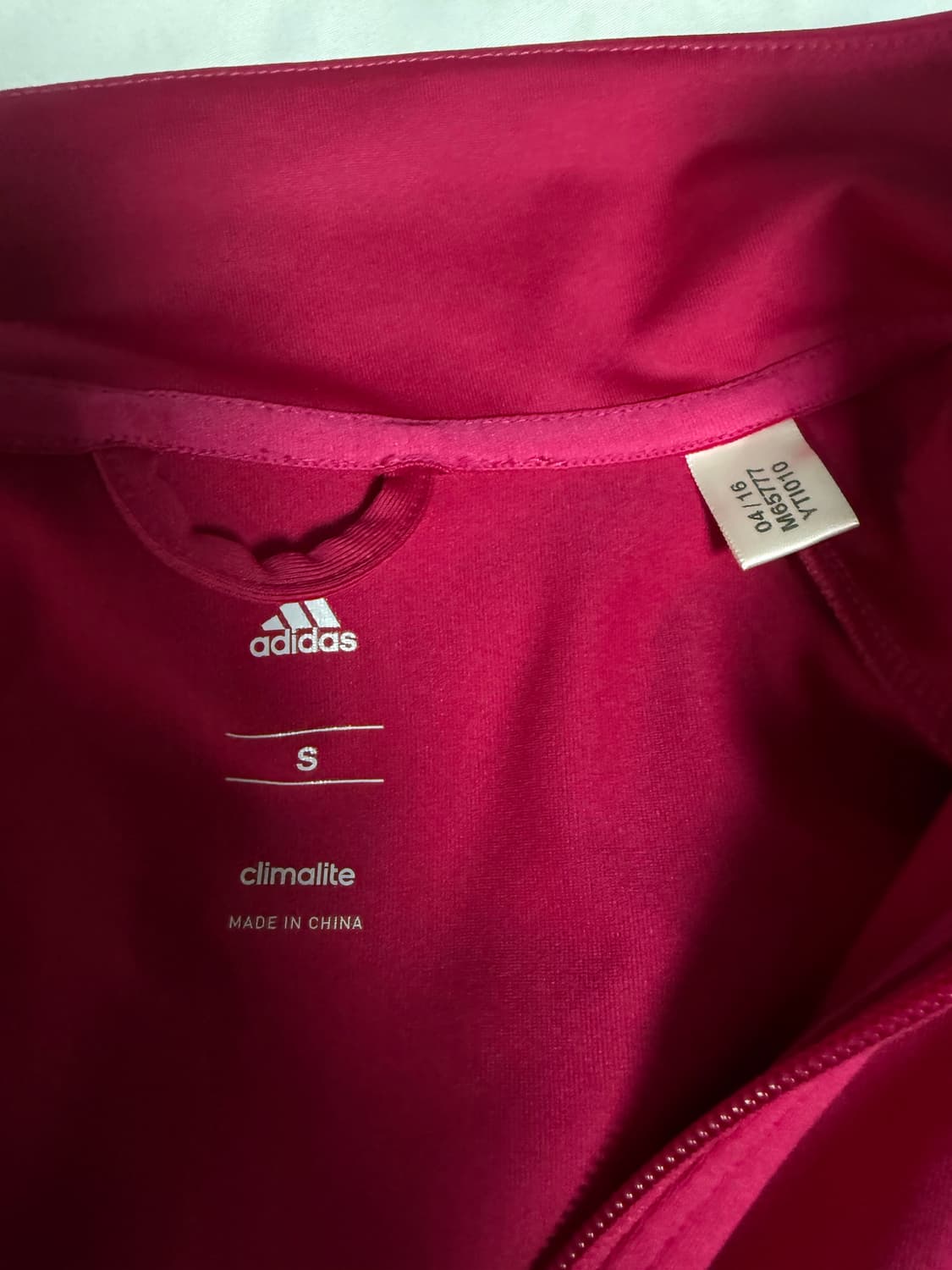 Adidas 핑크 트랙집업 져지 S 상품이미지3