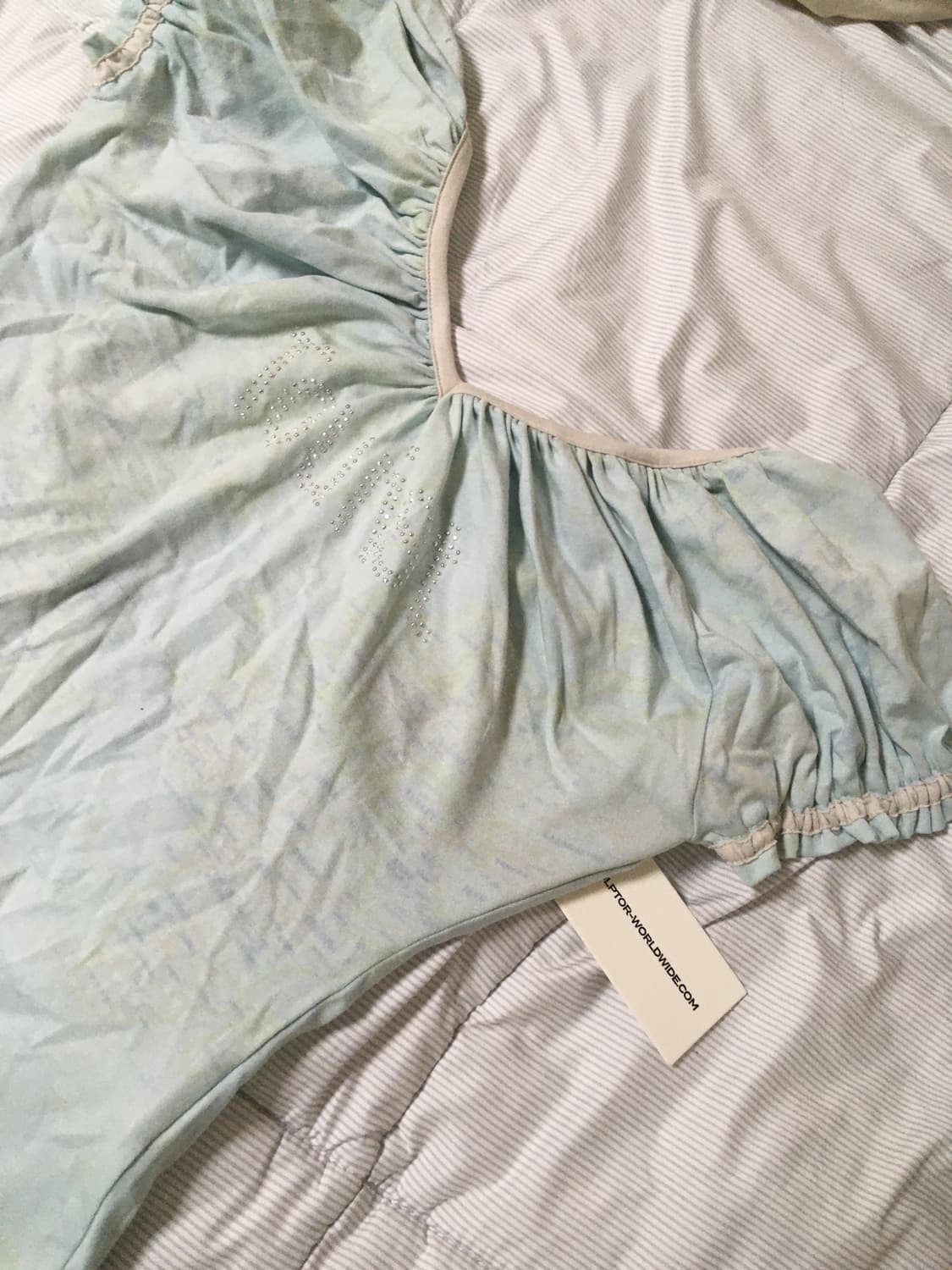 스컬프터 Tourist Scoop Back Tee Baby Blue -L 상품이미지2