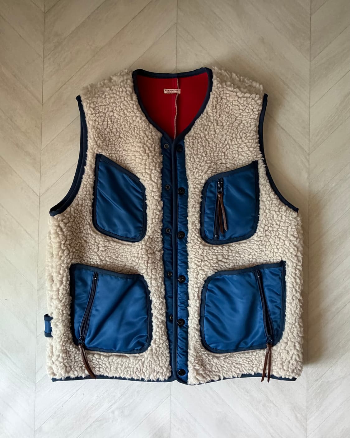 kapital fleece vest 상품이미지1