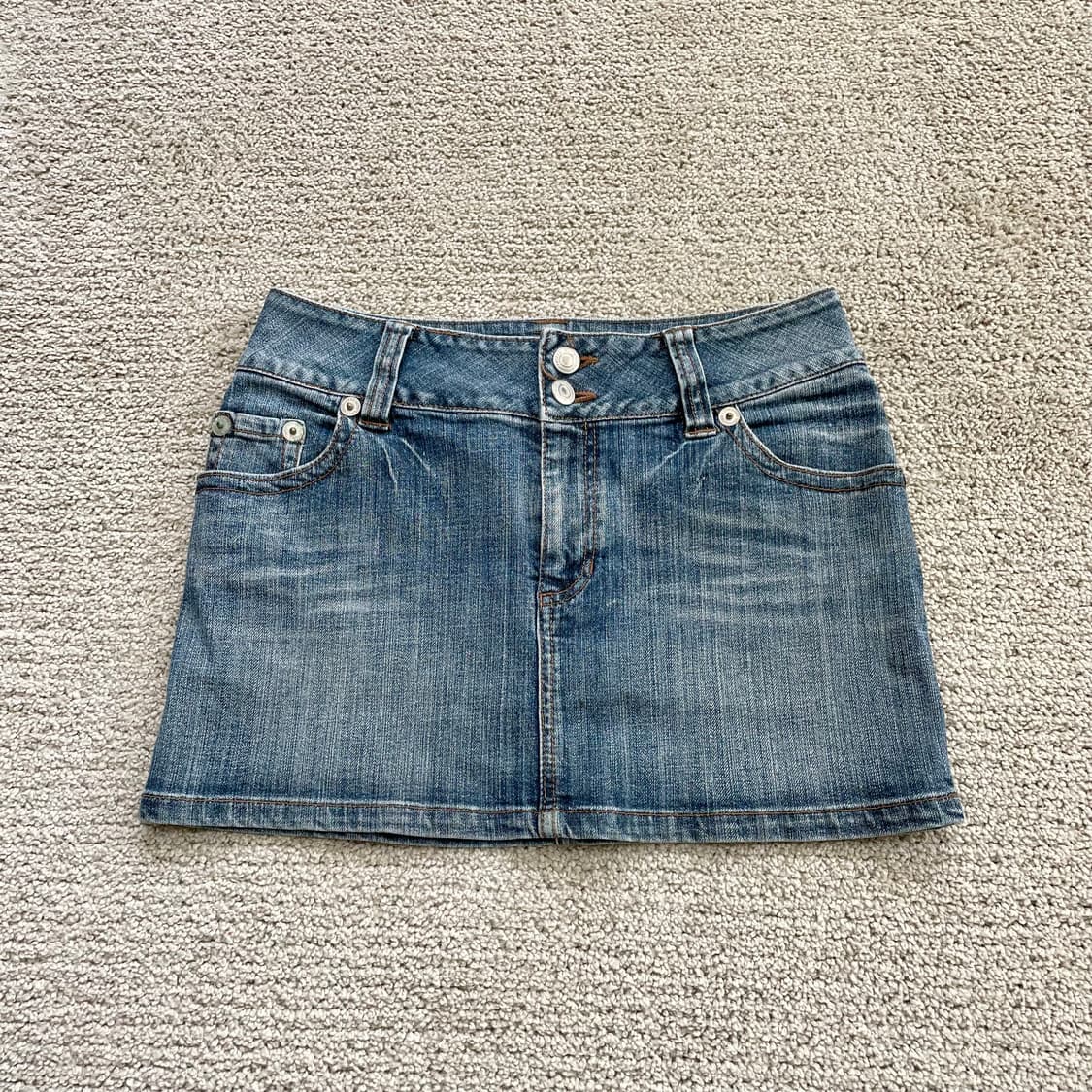 빈티지 데님 스커트 상품이미지2