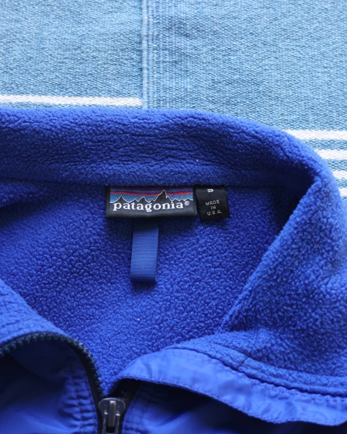 파타고니아 90s 쉘드 신칠라 자켓 네이비 S 상품이미지2