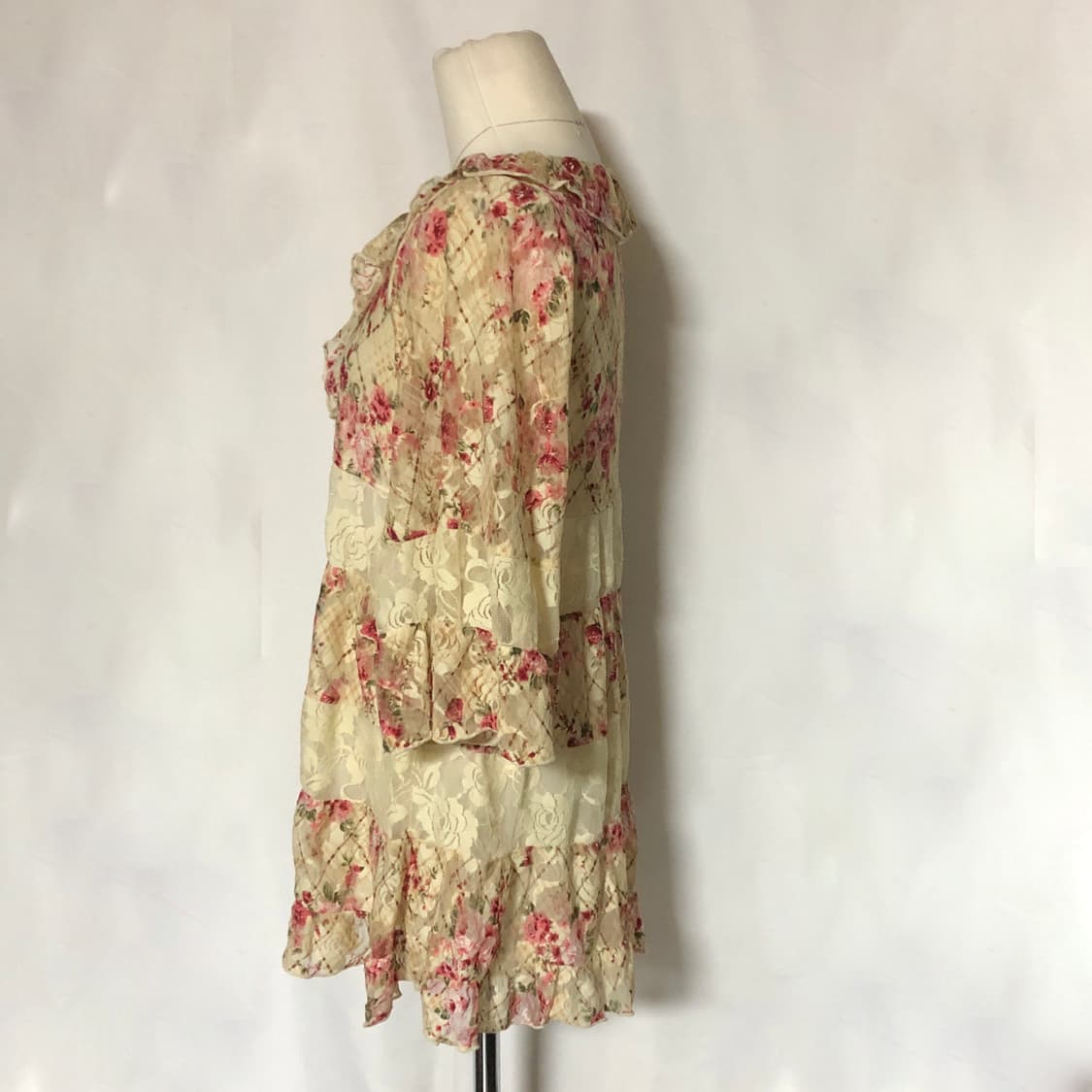 꽃무늬 레이스 블라우스  플로랄 상품이미지6