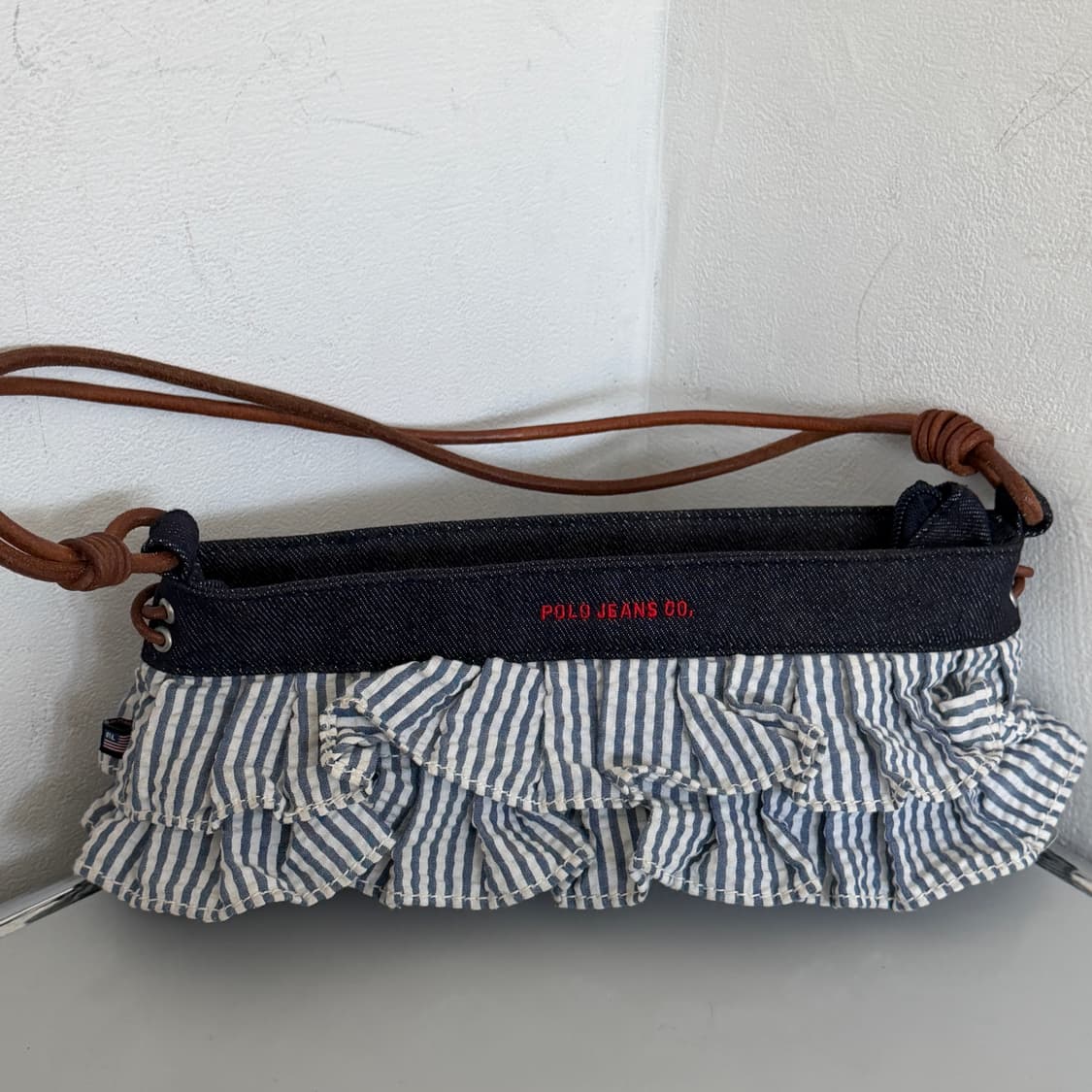 Rare) POLO Jeans mini skirt bag 상품이미지2