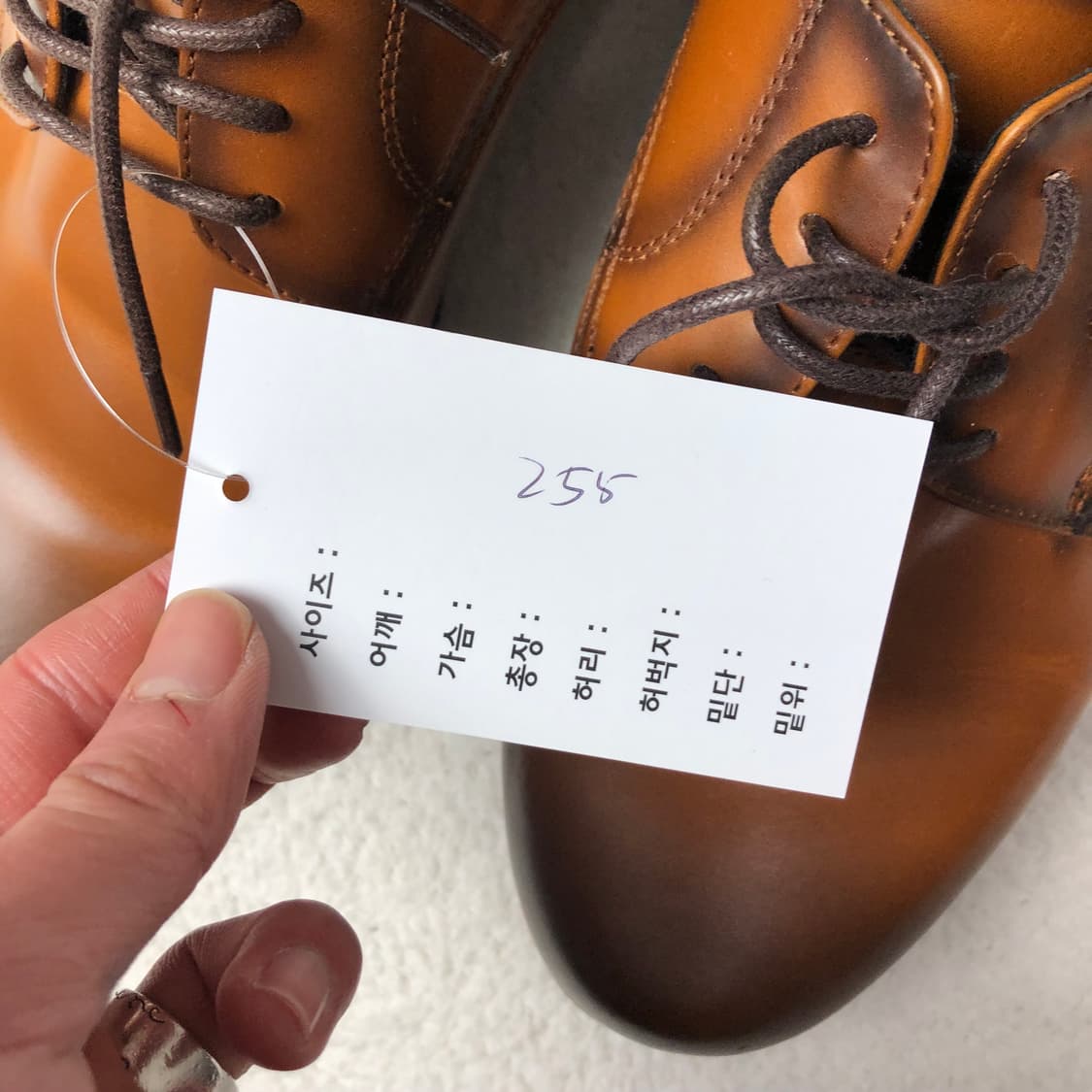 텐디 빈티지 브라운 로퍼  상품이미지9