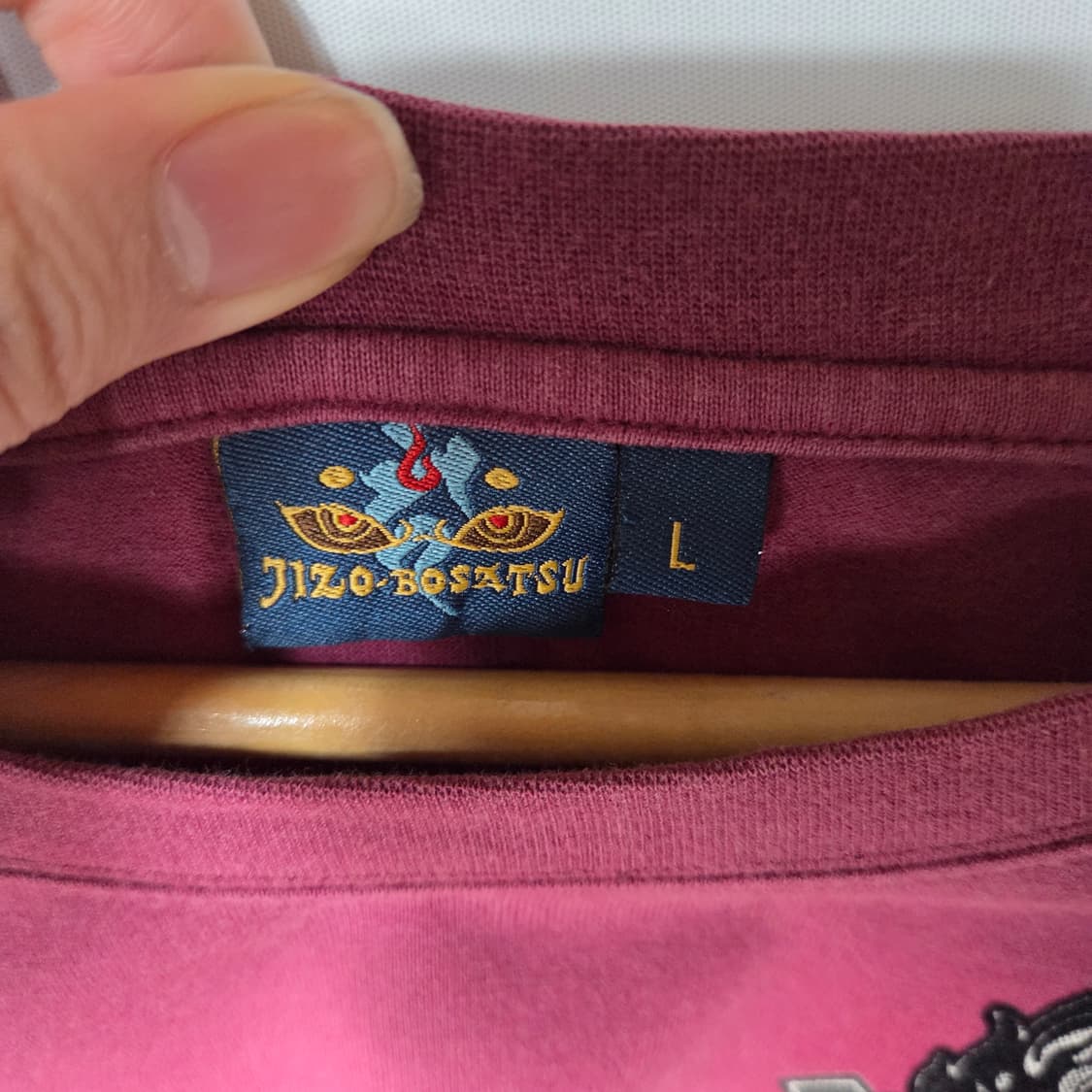 [Jizo Bosatsu] 빈티지 스컬 그래픽 프린팅 롱슬리브 상품이미지5