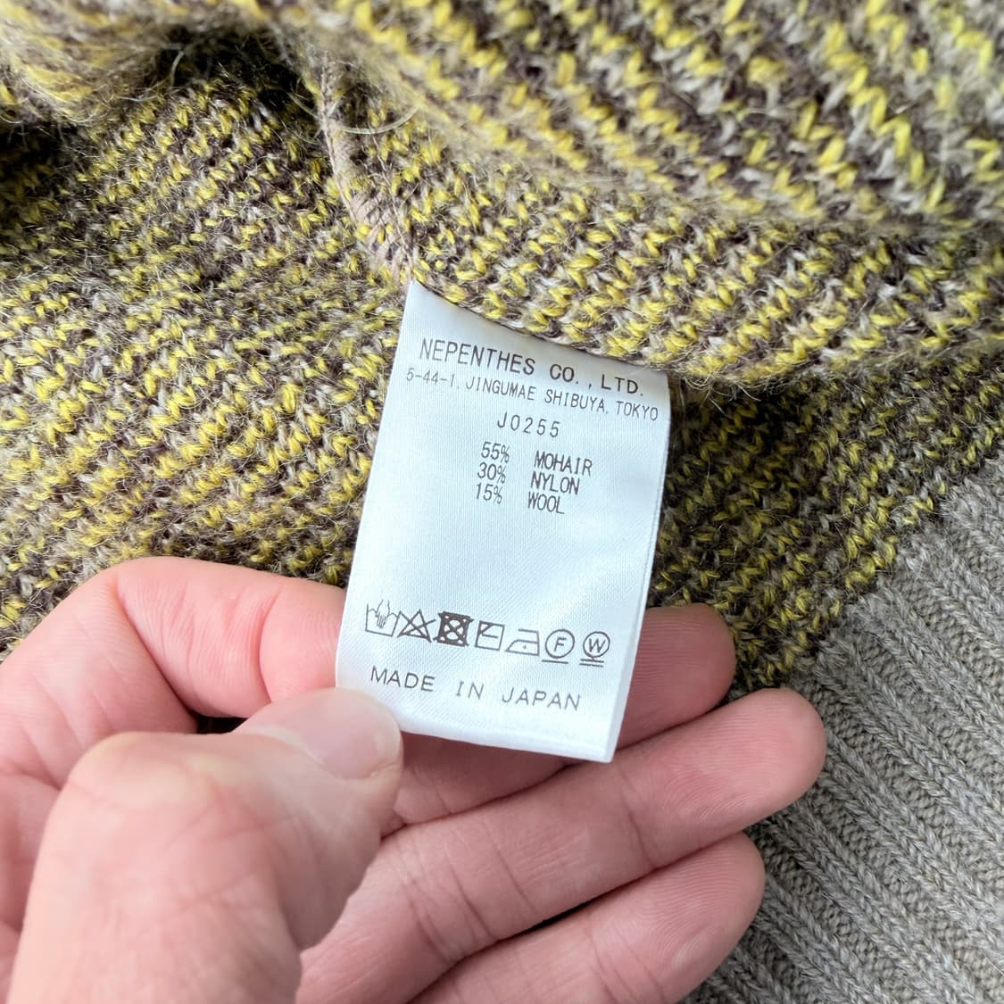 니들스 Geometric 모헤어 가디건 상품이미지4