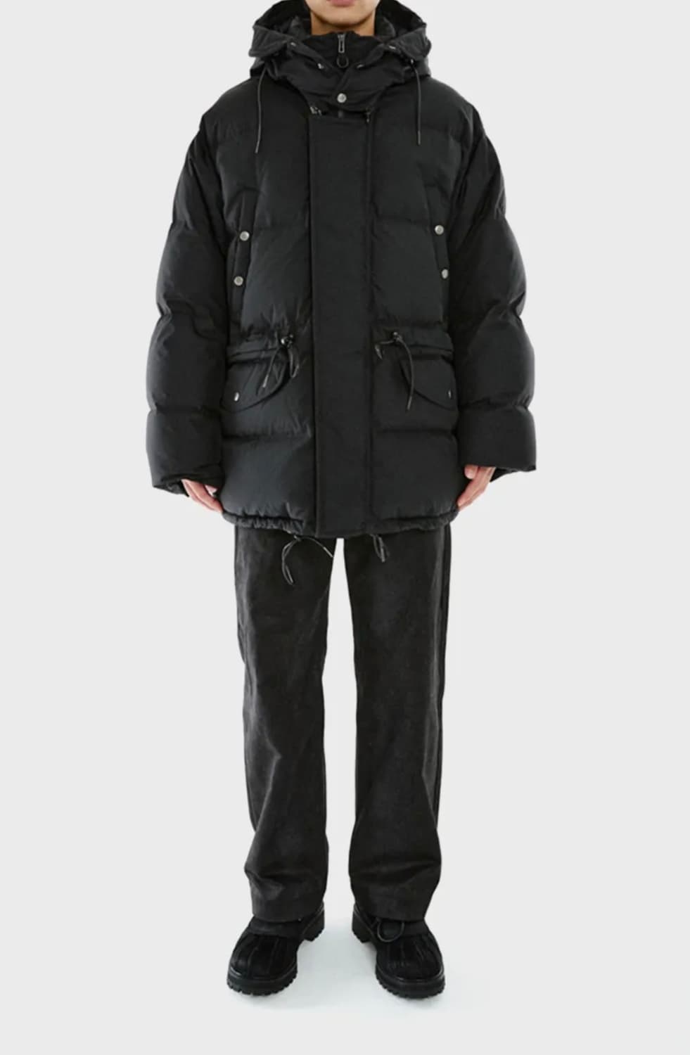 [L] 루트파인더 25fw 한라산 다운 파카 블랙 상품이미지1