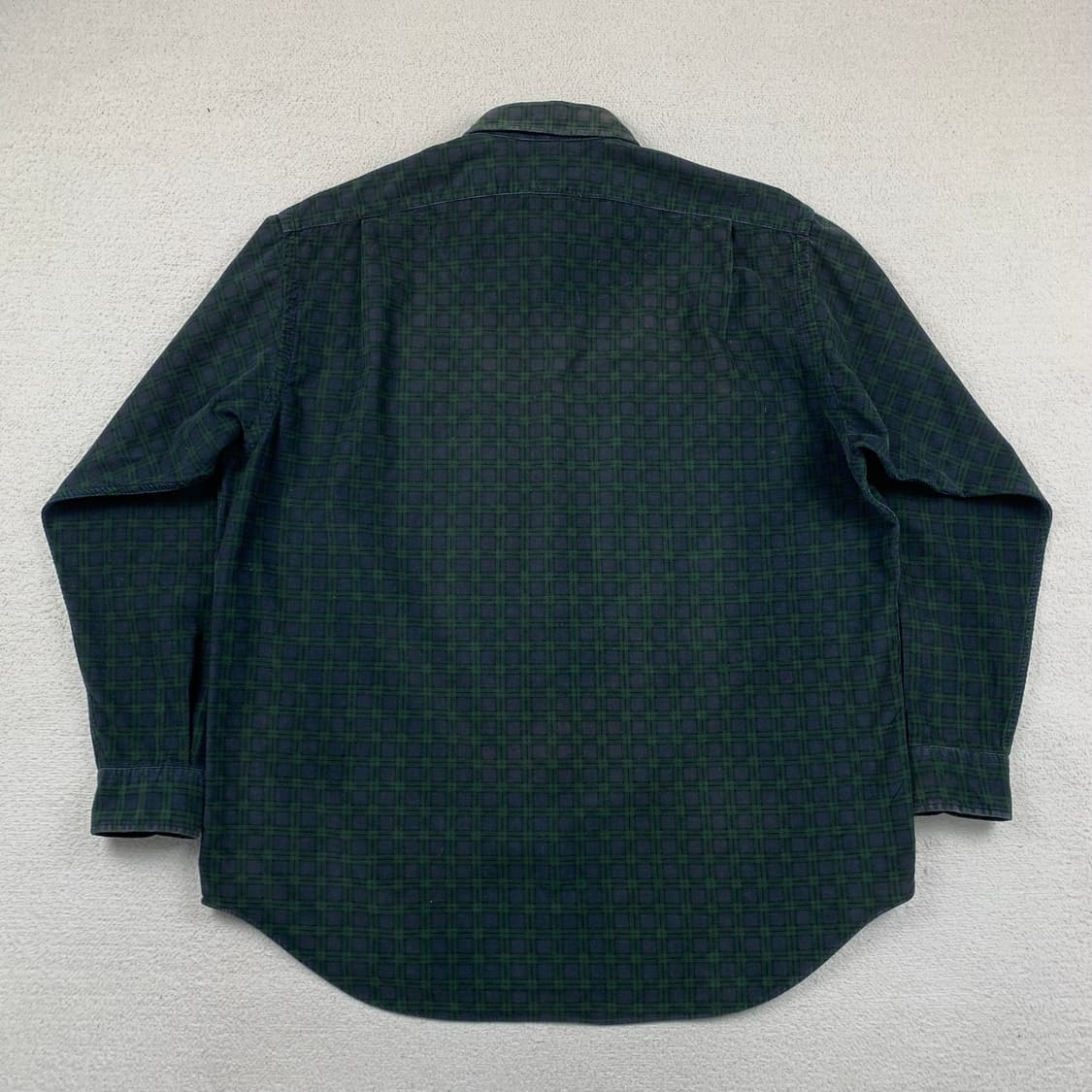 90s 폴로 랄프로렌 블랙와치 코듀로이 투포켓 WHITFIELD 셔츠 상품이미지2