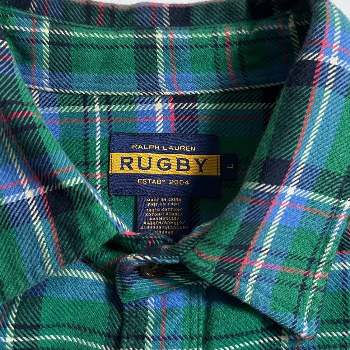 폴로 럭비 파이렉스 플란넬 체크 셔츠 상품이미지6