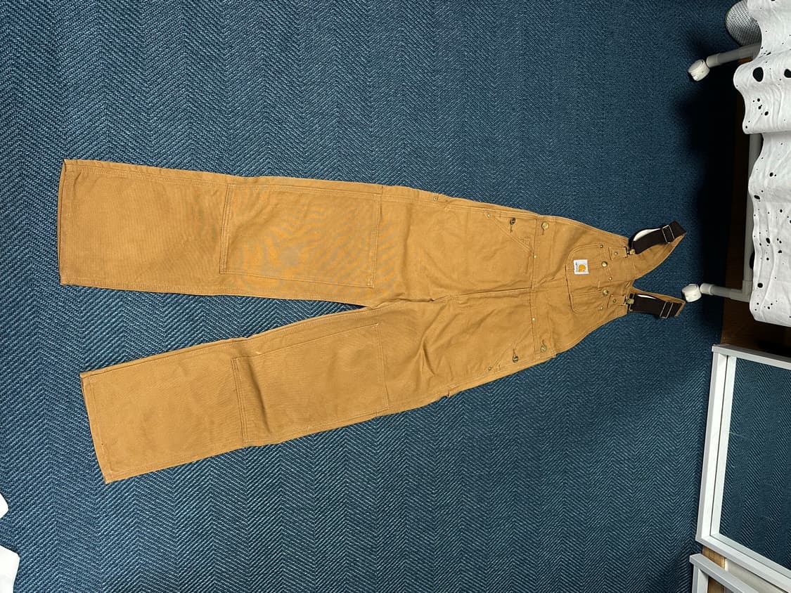 칼하트wip R01 BRN 오버롤 28x32 상품이미지7