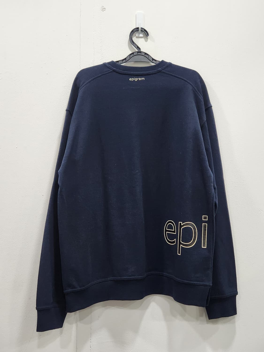 에피그램 네이비 프린팅 맨투맨 남성 L 105 상품이미지3