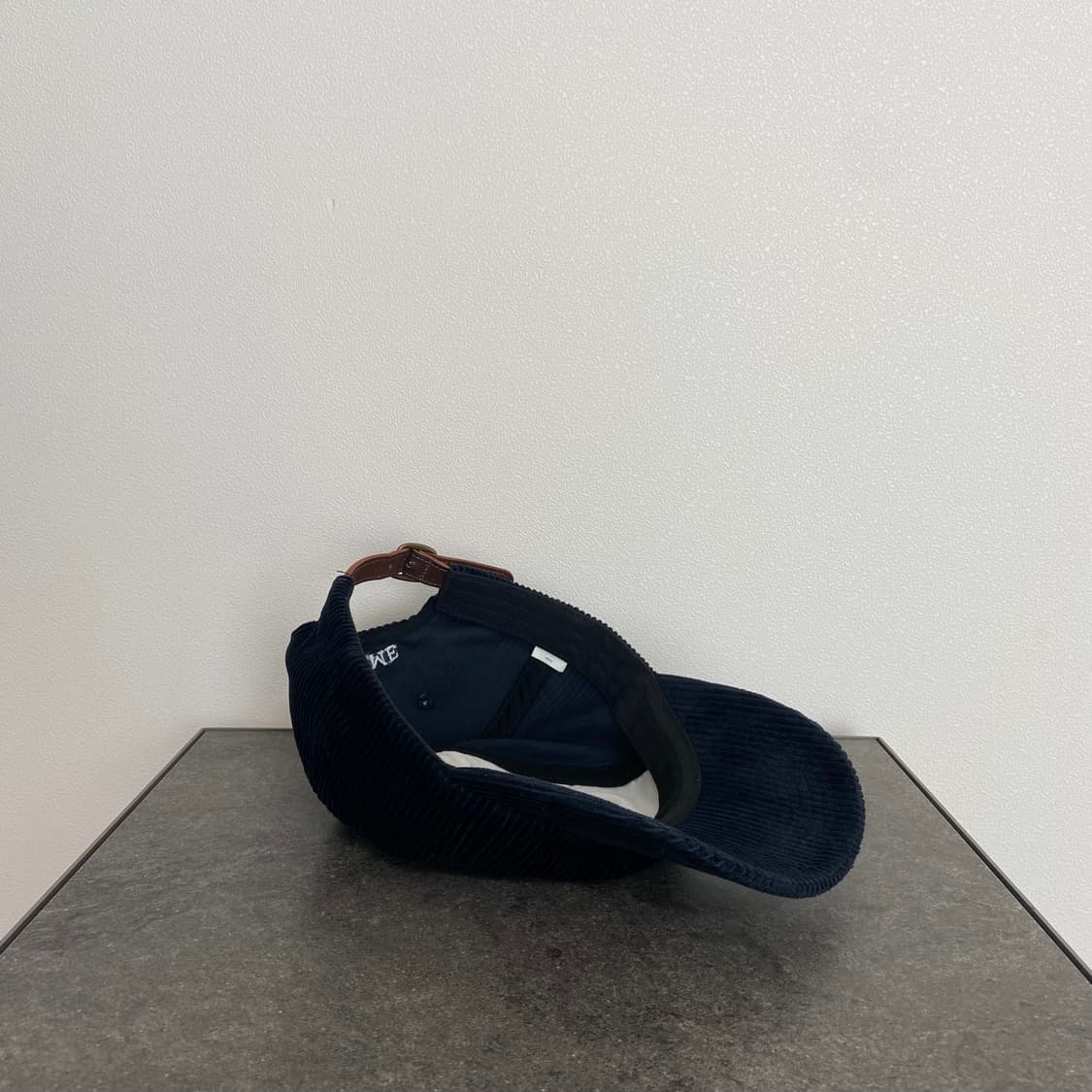 (OS) 슈프림 S로고 볼캡 모자 코듀로이 네이비 상품이미지7