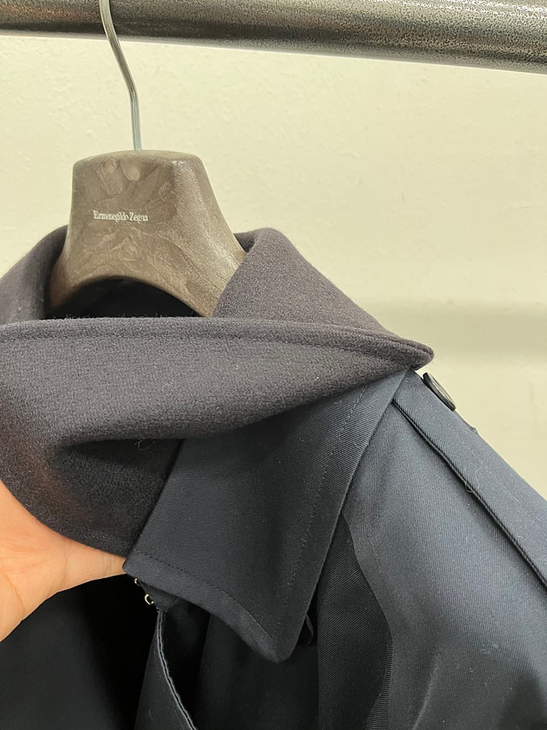 105) 버버리 울칼라 원패널 트렌치코트  상품이미지9