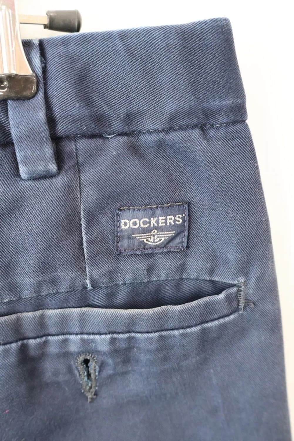 Dockers Navy Pleated Chino Pants 상품이미지7