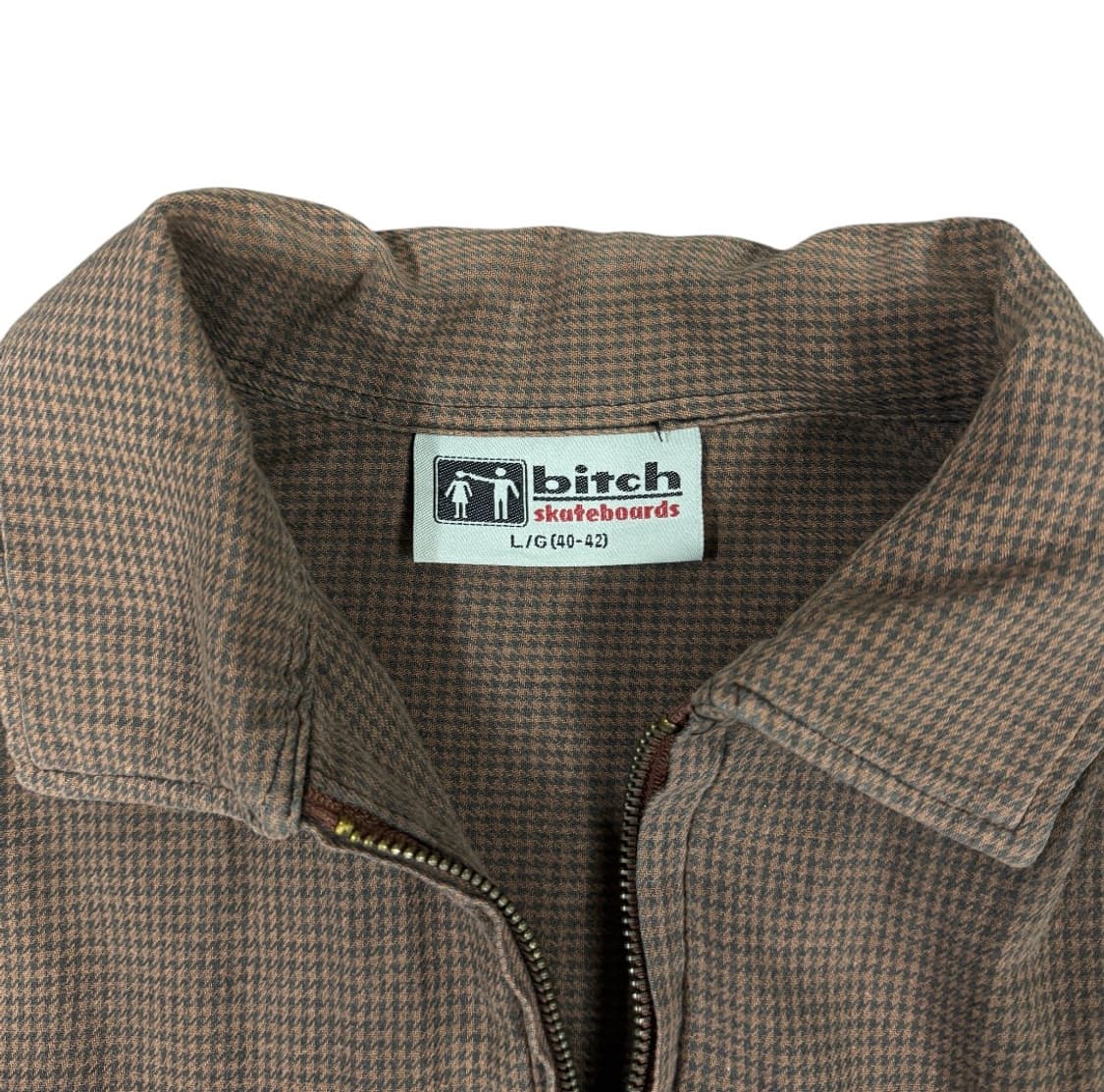 빈티지 Bitch Skateboards 비치 스케이트보드 플란넬 셔츠 상품이미지4