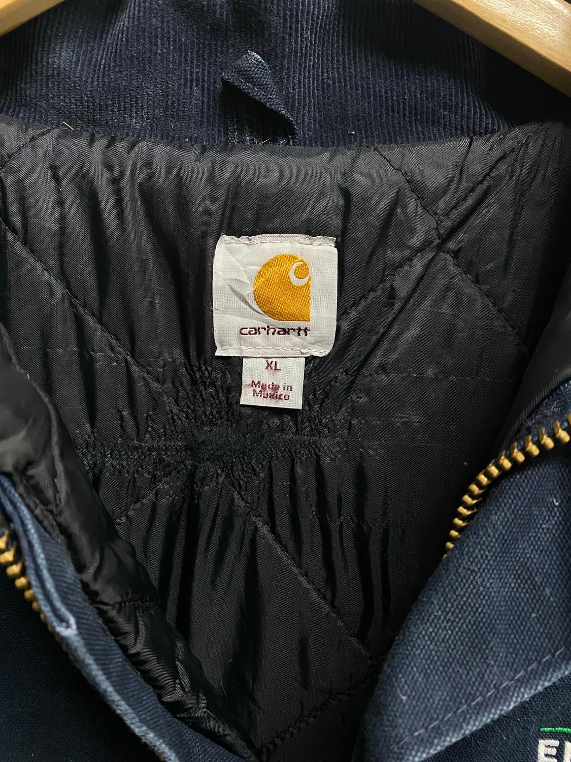 칼하트 USA 90s 네이비 워크자켓 XL 상품이미지6