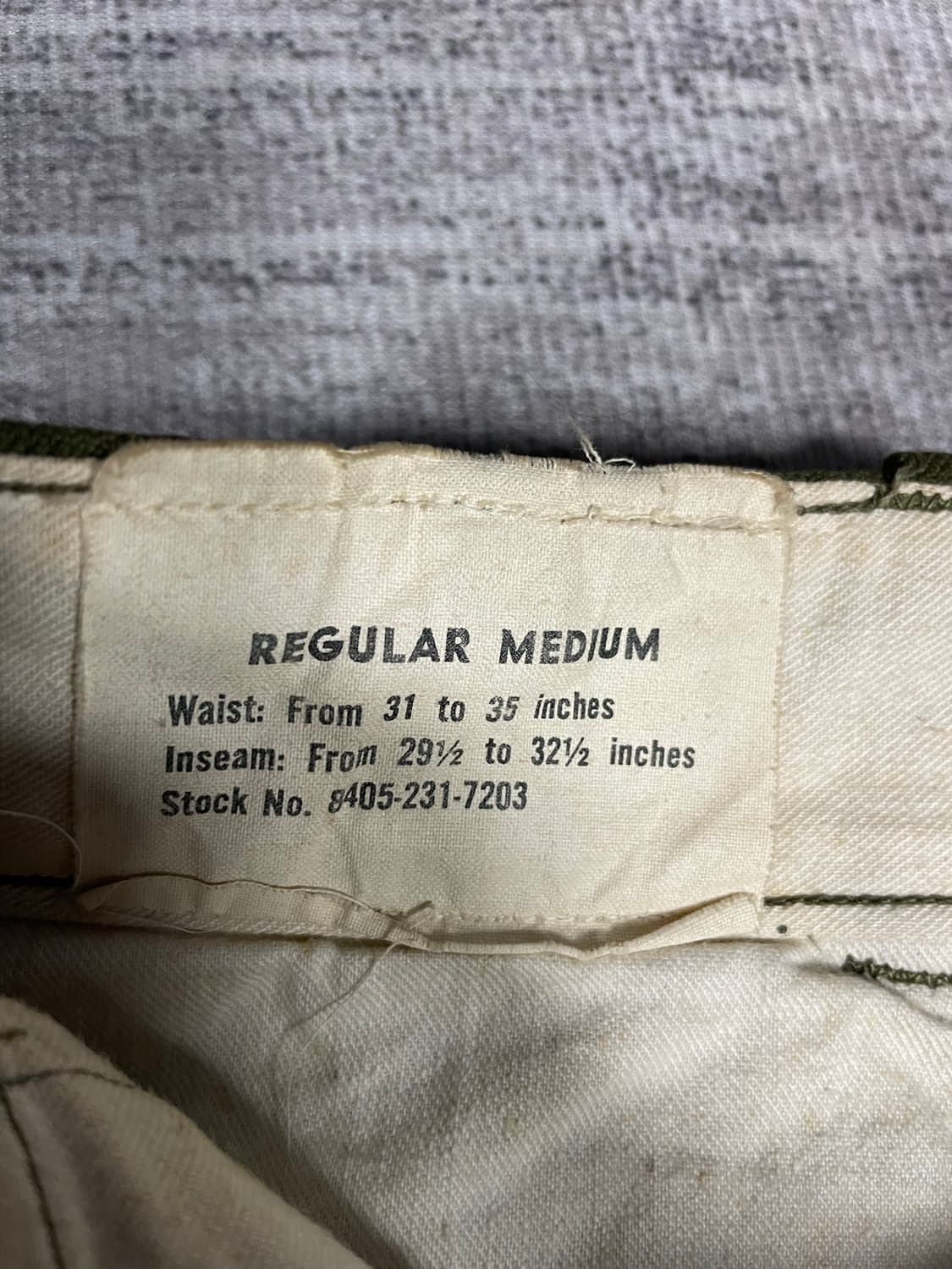 60s US ARMY M51 트라우저 필드팬츠 상품이미지5