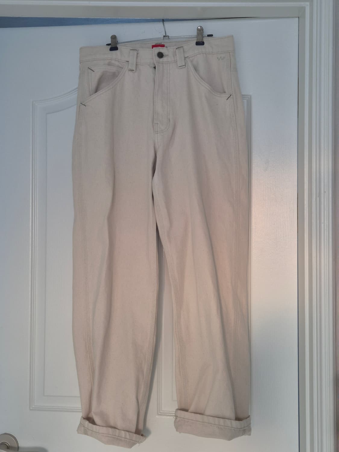 반스 흰바지 상품이미지1