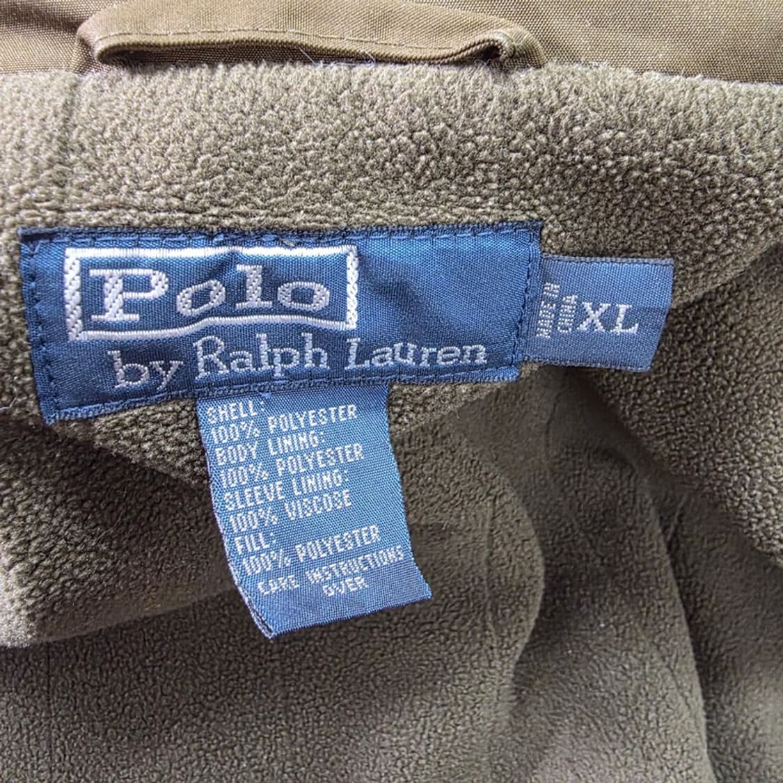 Polo Ralph Lauren 브라운 기모안감 자켓 XL 상품이미지6