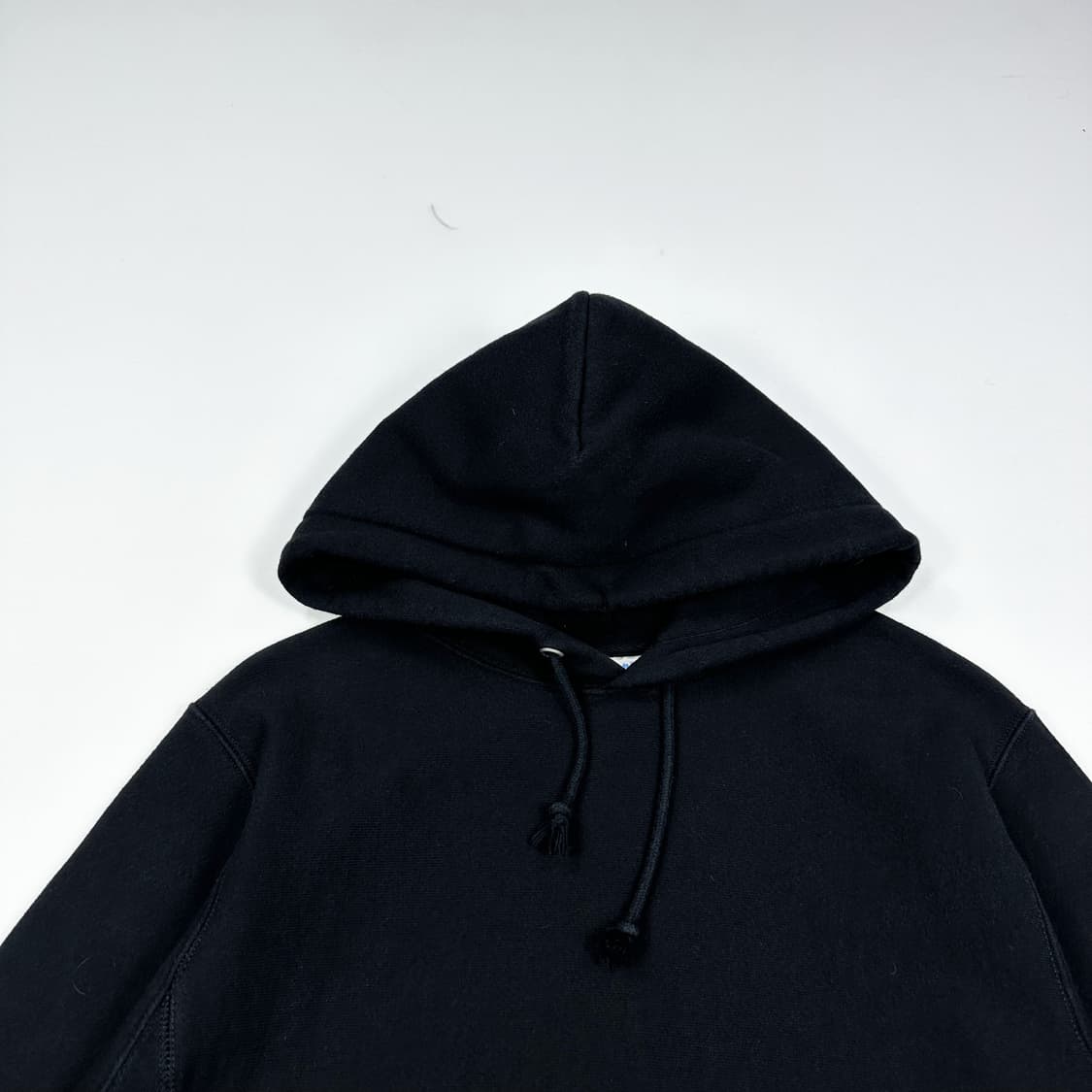 챔피온 리버스위브 베이직 헤비코튼 후드티 블랙 S 상품이미지2