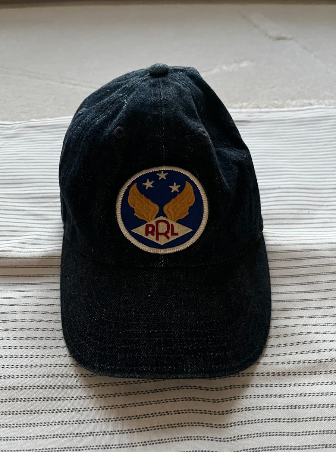 더블알엘 데님 패치 캡 상품이미지3