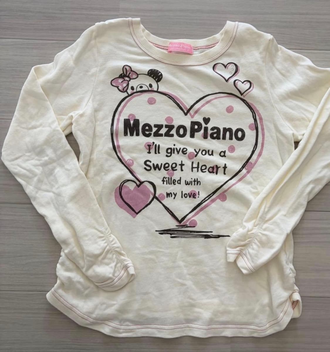 메조피아노 긴소매티셔츠 상품이미지1