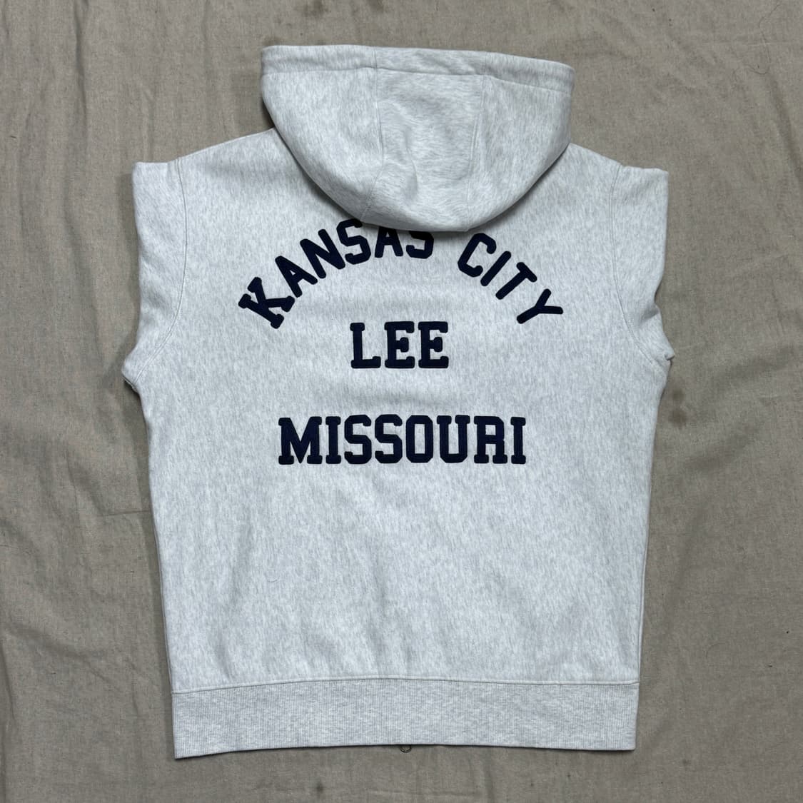 Lee 리 백로고 애쉬헤더 후드집업 M 상품이미지3